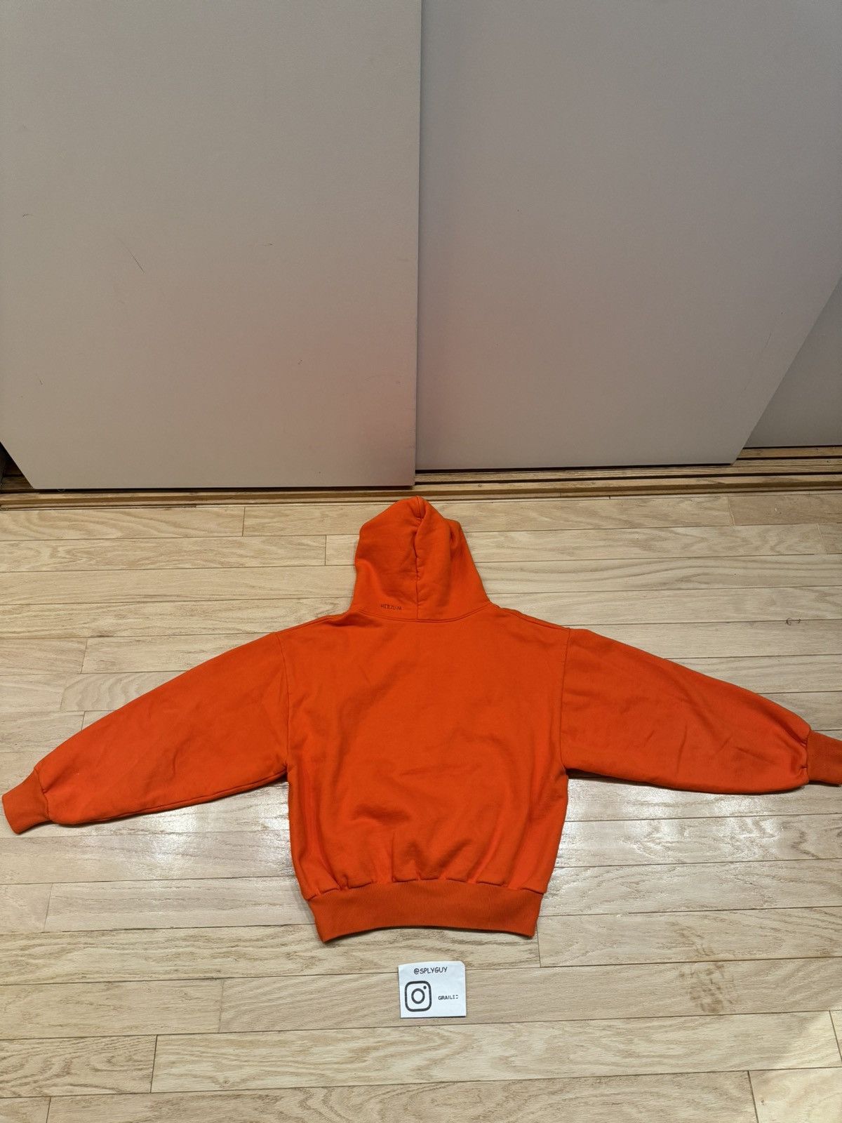 Cactus Plant Flea Market × Kanye West Ye Must Be Born Again CPFM Orange Hoodie sz Medium Size ONE SIZE - 5 Thumbnail