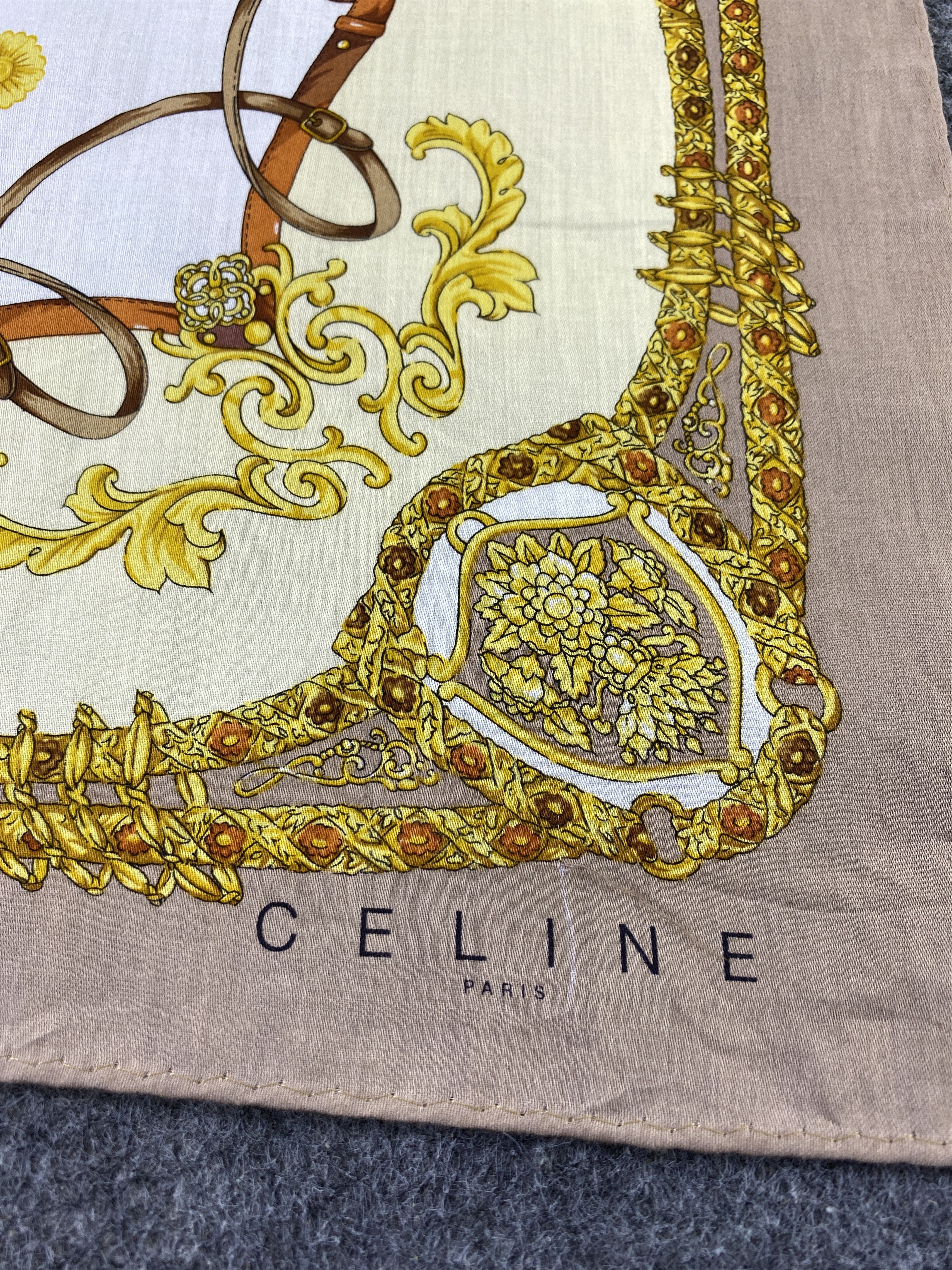 Celine Celine handkerchief bandana neckerchief-B376 Size ONE SIZE - 5 Thumbnail