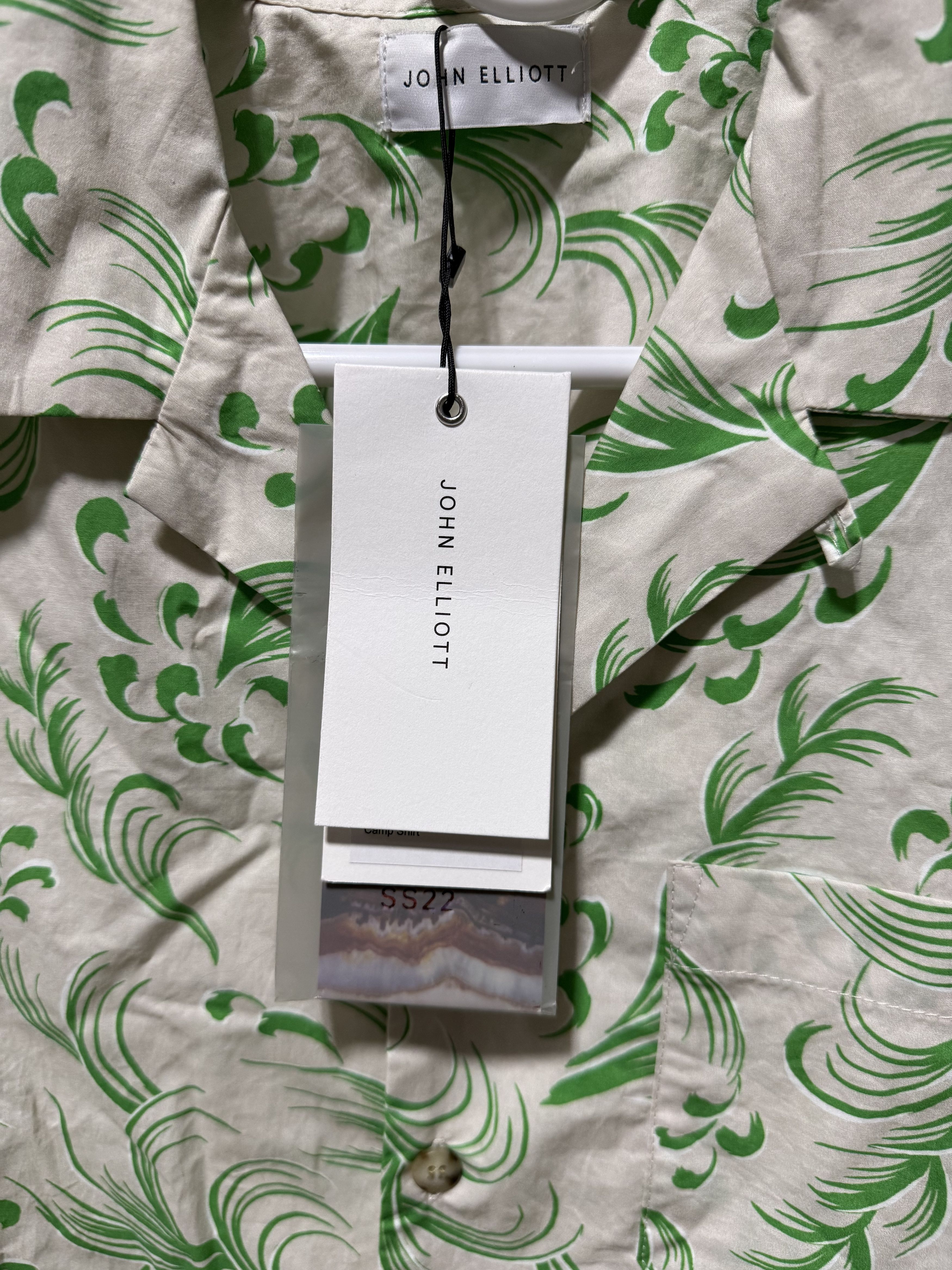 John Elliott John Elliott Camp Shirt 'Ivory' Size US M / EU 48-50 / 2 - 2 Thumbnail