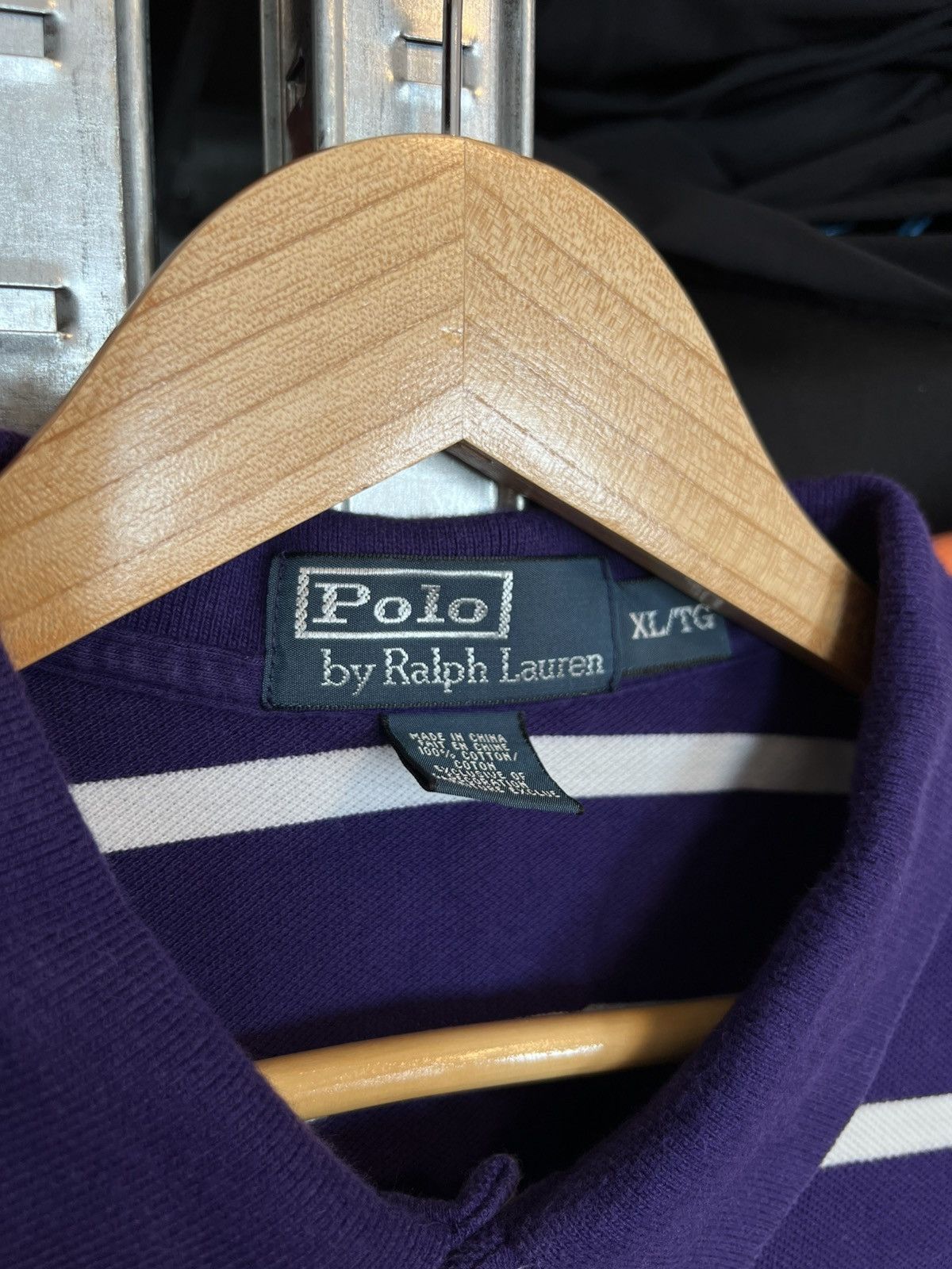 Polo Ralph Lauren × Ralph Lauren Vintage Polo Ralph Lauren Short Sleeve Striped T-Shirt Sz XL Size US XL / EU 56 / 4 - 4 Thumbnail