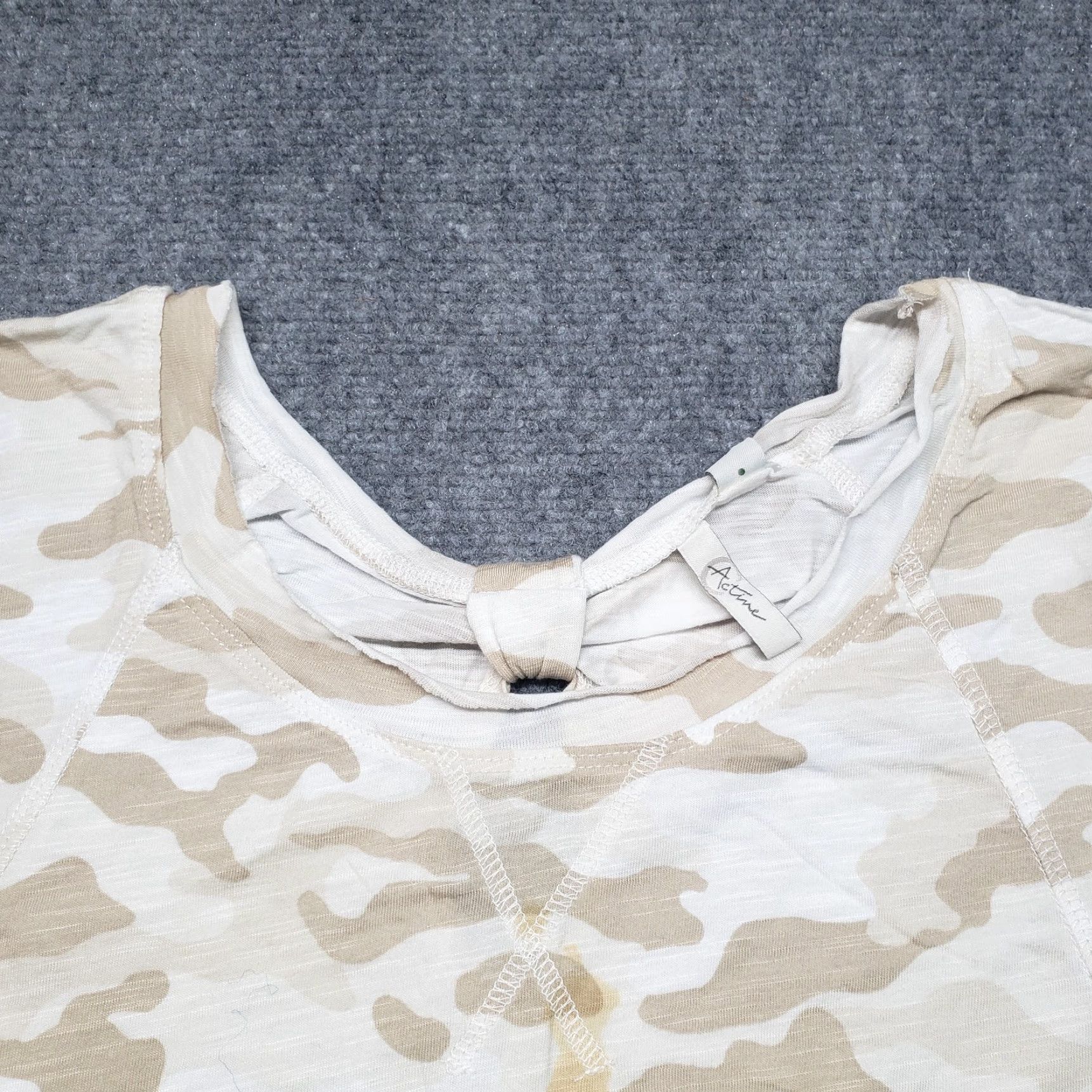 Vintage Acttive Shirt Womens 14 16W Plus Camo Number 29 Sportswear Short Sleeve Tee New Size XXL / US 16-18 / IT 52-54 - 2 Thumbnail