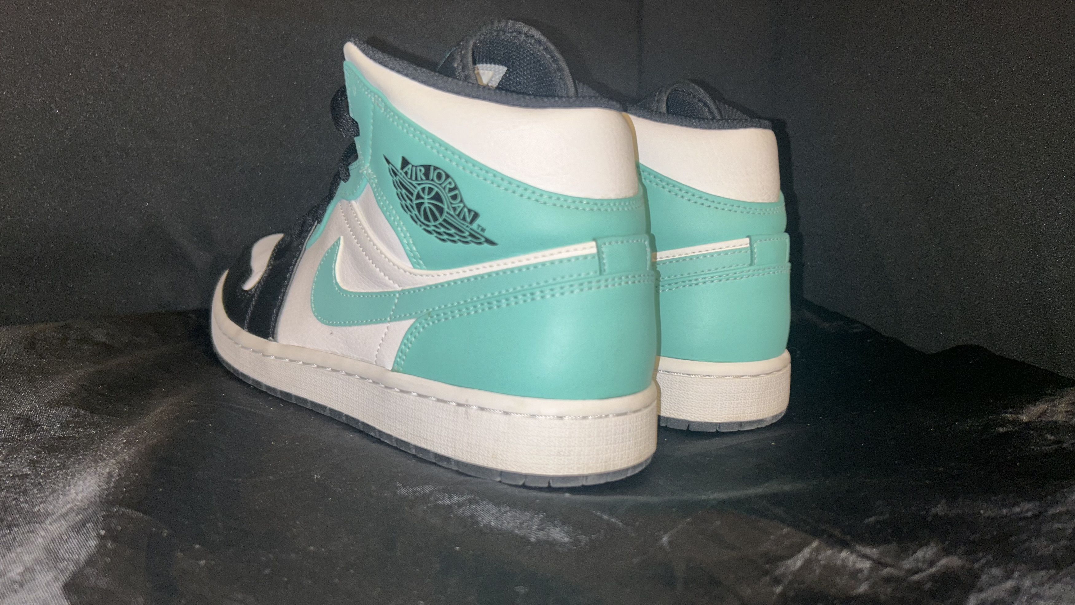 Nike Air Jordan 1 Mid “Tropical Twist / Igloo” - Men’s Size 10 Size US 10 / EU 43 - 2 Thumbnail
