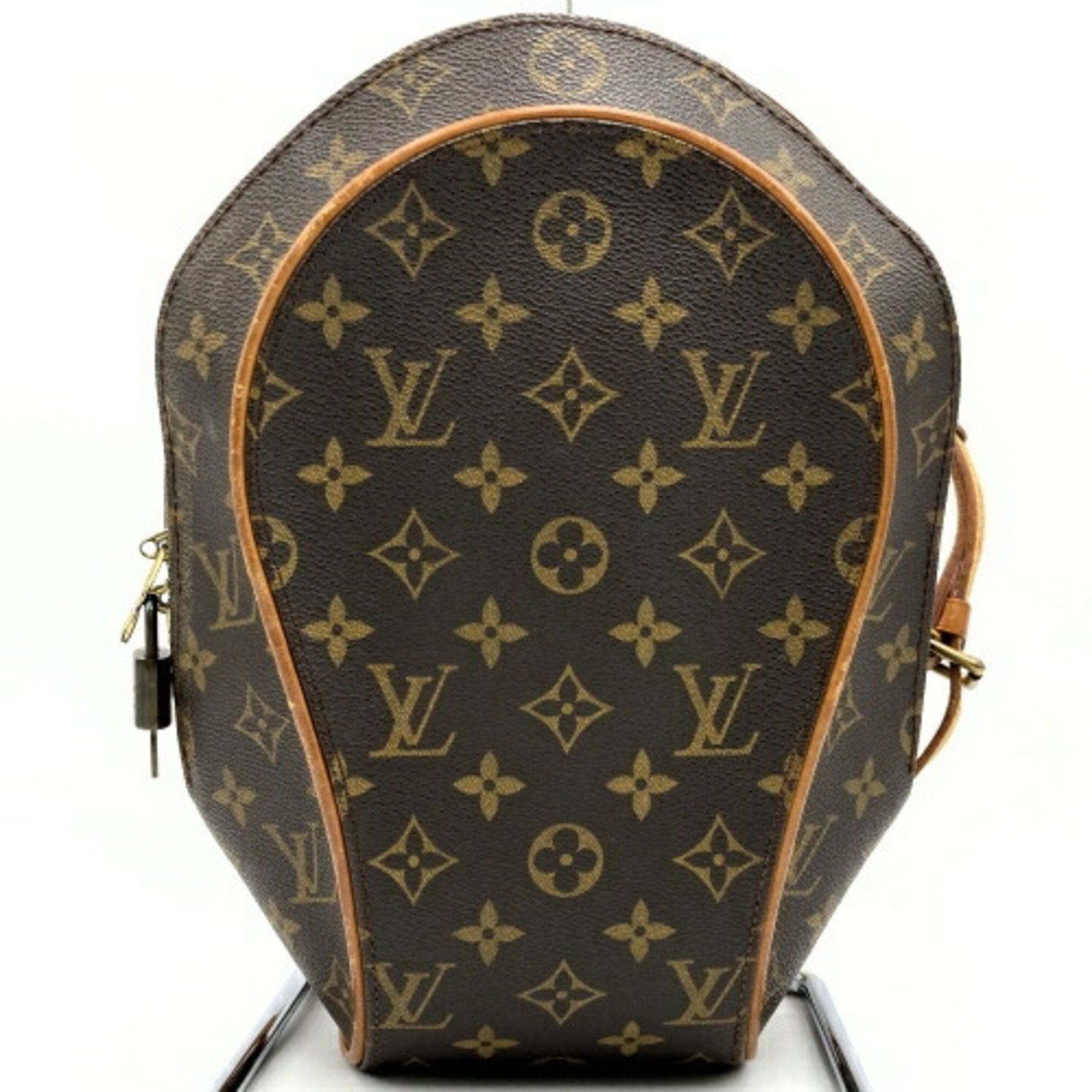 image of Louis Vuitton M51125 Ellipse Sack Ad Monogram Rucksack Daypack Brown Ituk3Rnuv9Uw, Women's