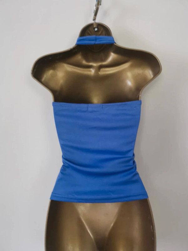 Vintage Vintage halterneck top Size L / US 10 / IT 46 - 2 Thumbnail