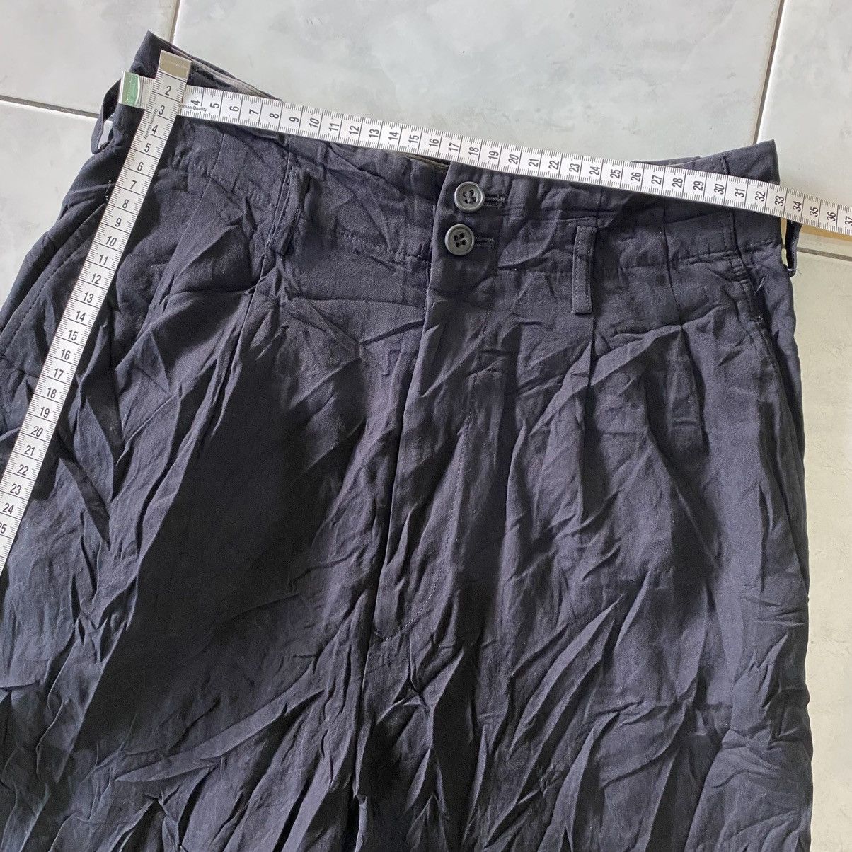 Yohji Yamamoto Y’s by Yohji Yamamoto Made In Japan Long Pants Designer Size US 26 / EU 42 - 15 Thumbnail