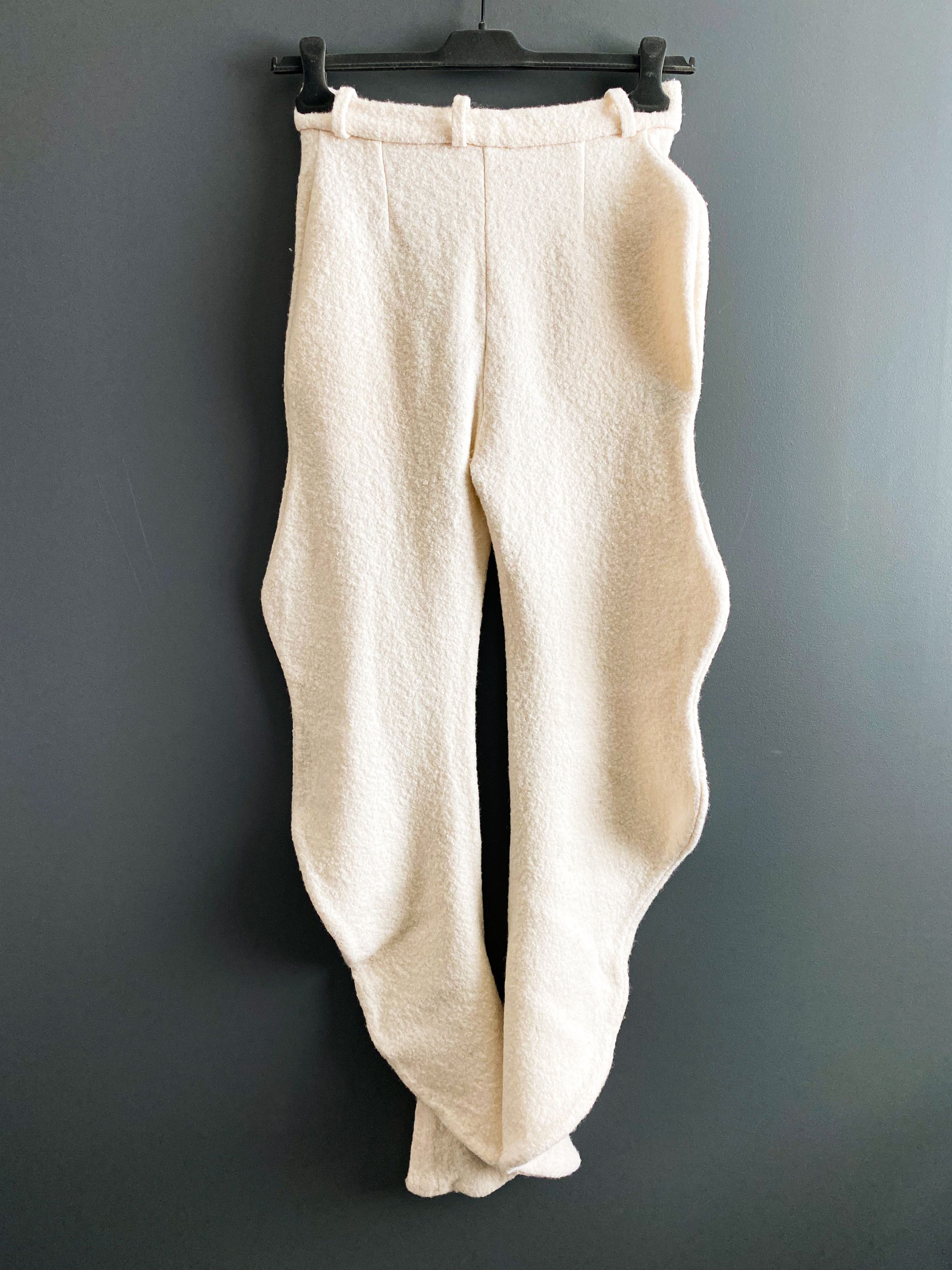 image of Jordan Arthur Smith Bubble Pants in White, Men's (Size 32)