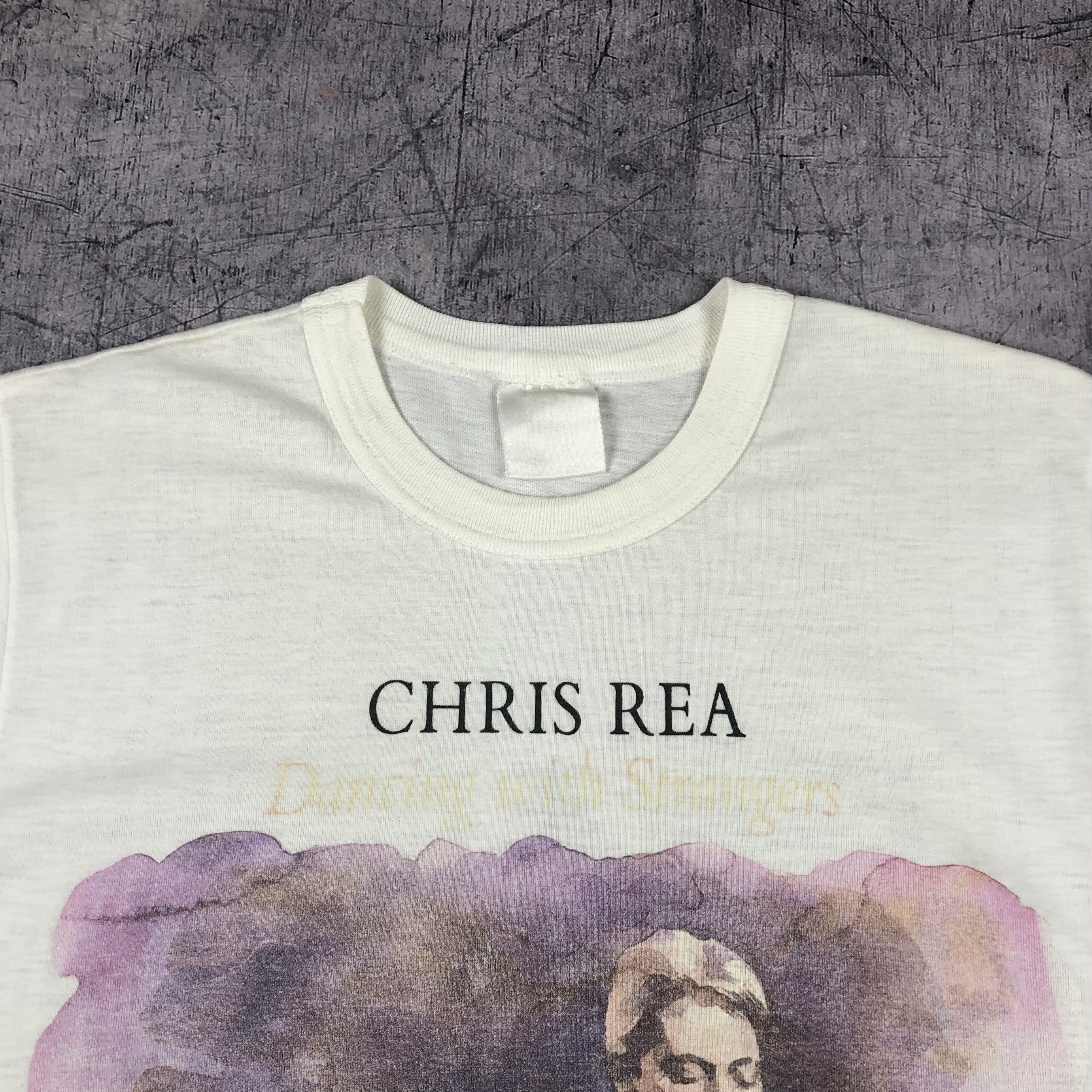 Band Tees 1987 Chris Rea World Tour Dancing & Strange Tee Size US S / EU 44-46 / 1 - 8 Thumbnail