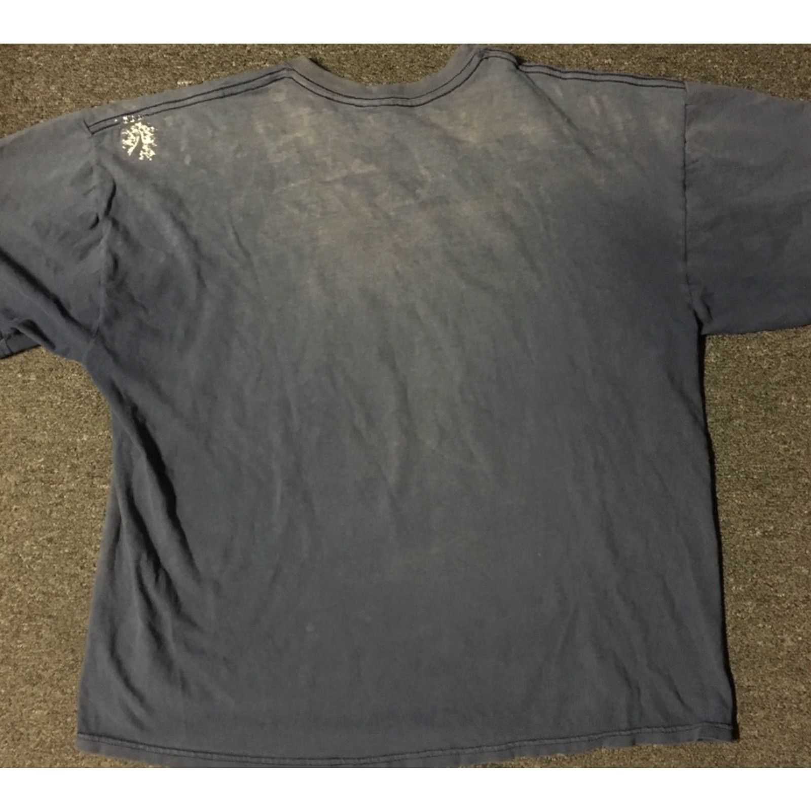 Vintage VINTAGE San Francisco Shirt M L Blue Distressed Paint Thrashed Grunge Punk 90s 80s Music Festival USA Western Rockabilly Me n George Strait Classic Size US L / EU 52-54 / 3 - 6 Thumbnail