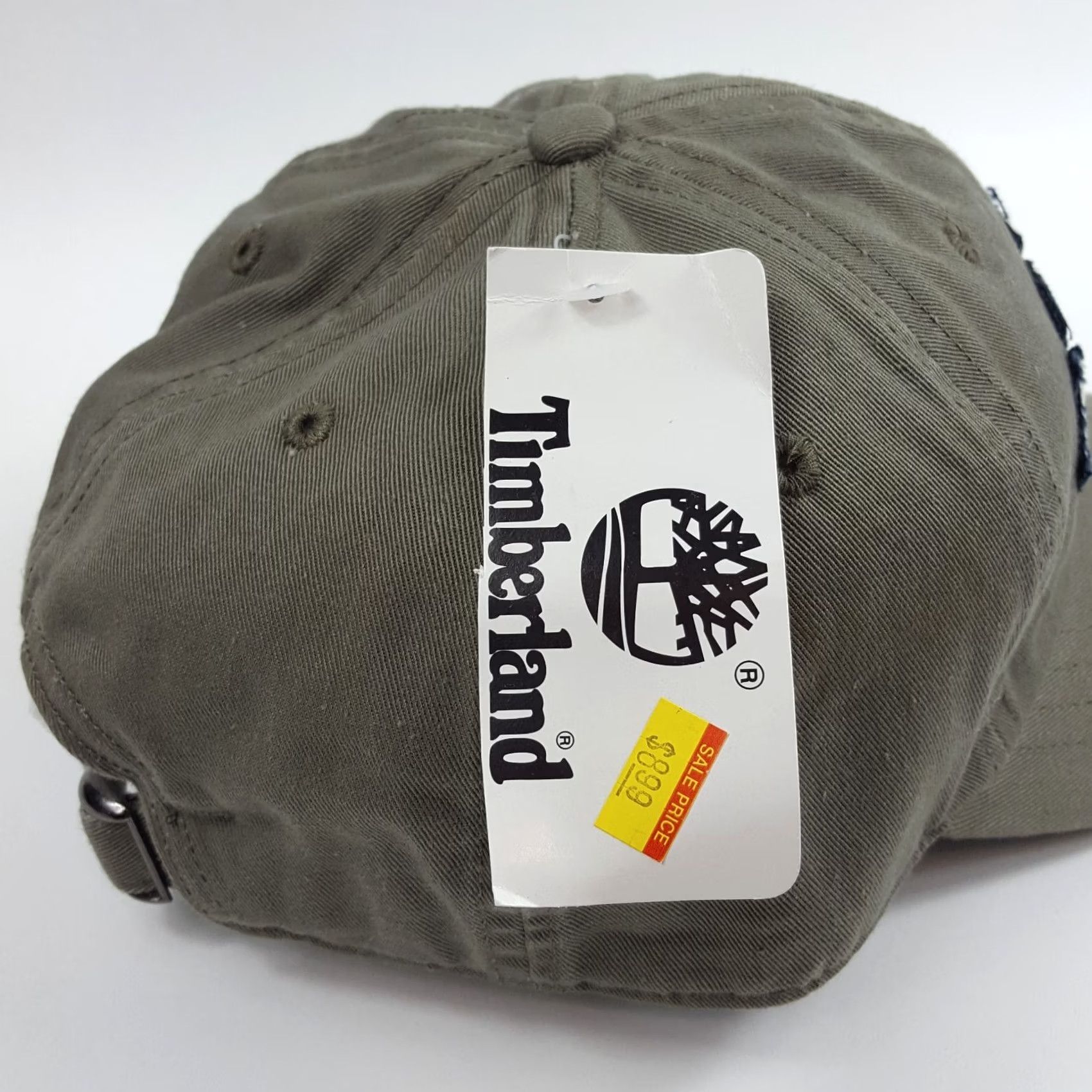 Timberland VINTAGE Timberland Logo Outdoor Hat Baseball Cap Dad Adjustable Men Green 90s Retro Hiking Camping Casual Cap Size ONE SIZE - 5 Thumbnail