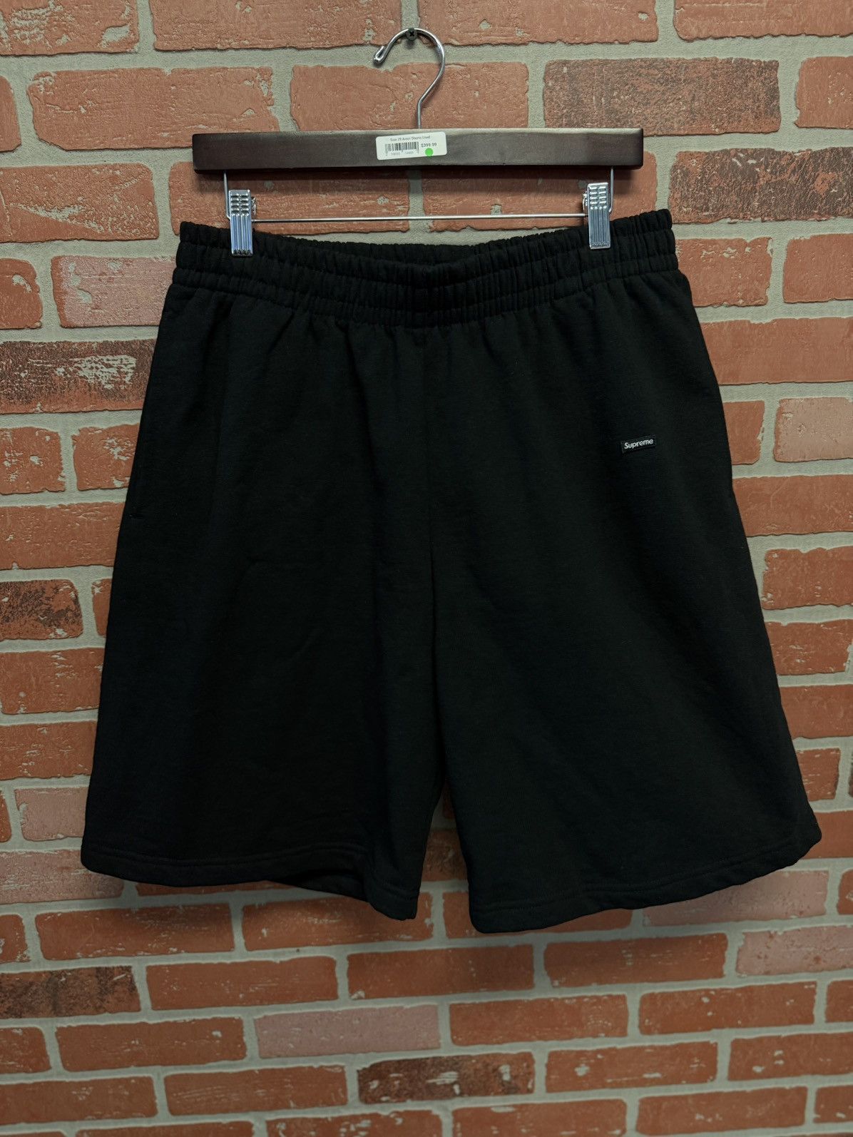 Supreme Cotton Summer Shorts Black Box Logo Size Large