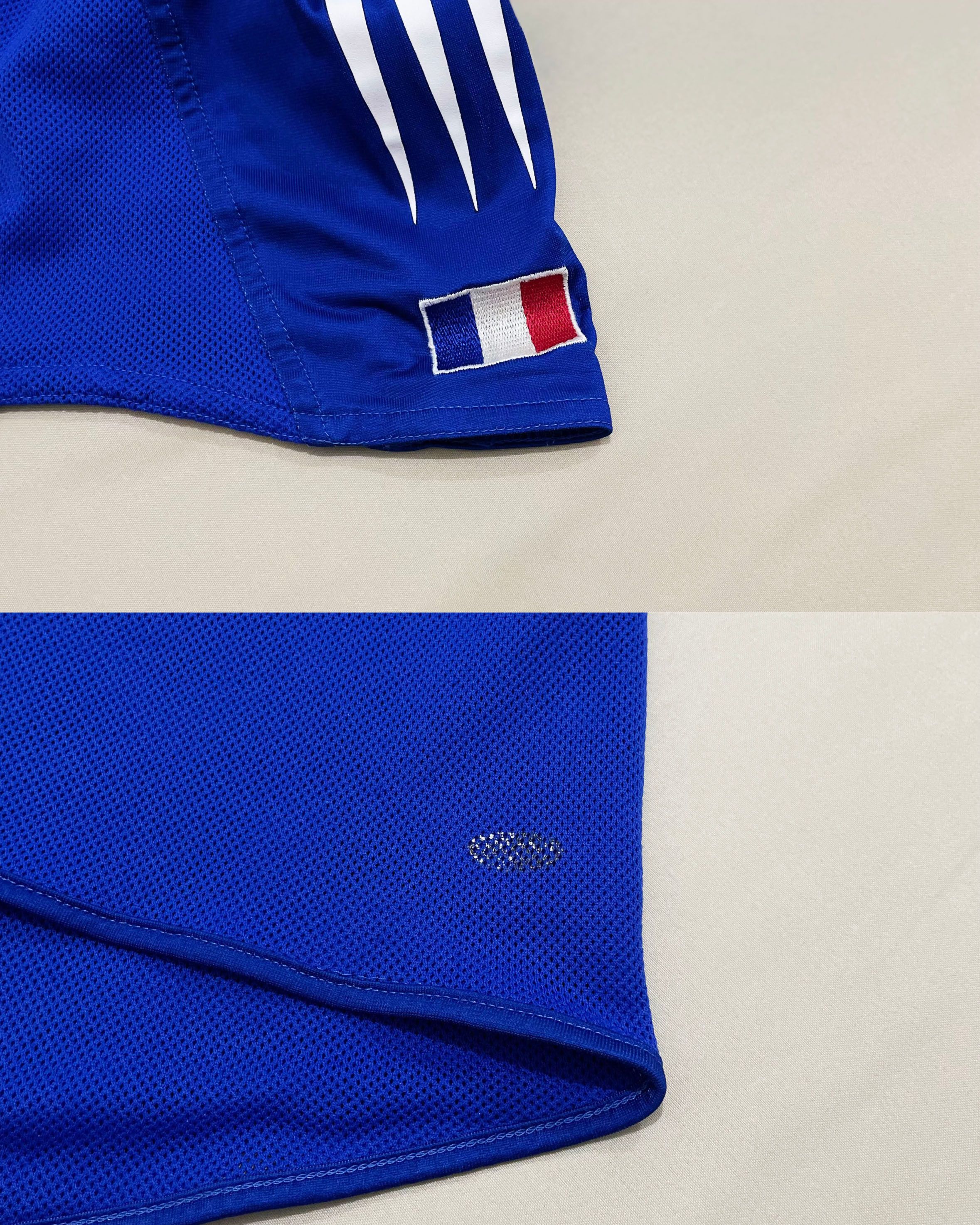 Adidas France Home Kit 2004 Size US XL / EU 56 / 4 - 5 Thumbnail