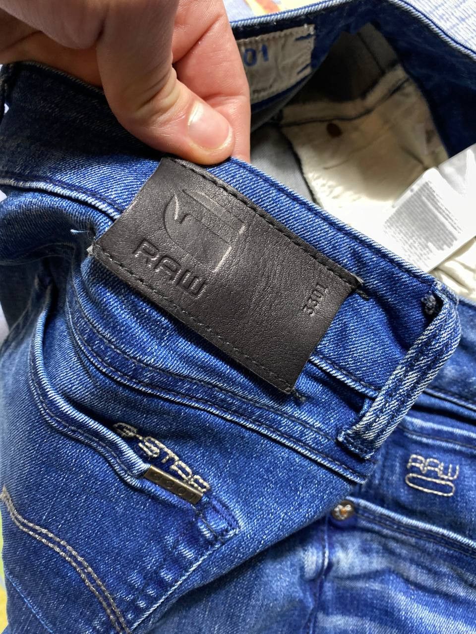 G-Star G-STAR GSTAR RAW DENIM JEANS 3301 Size US 27 - 18 Thumbnail
