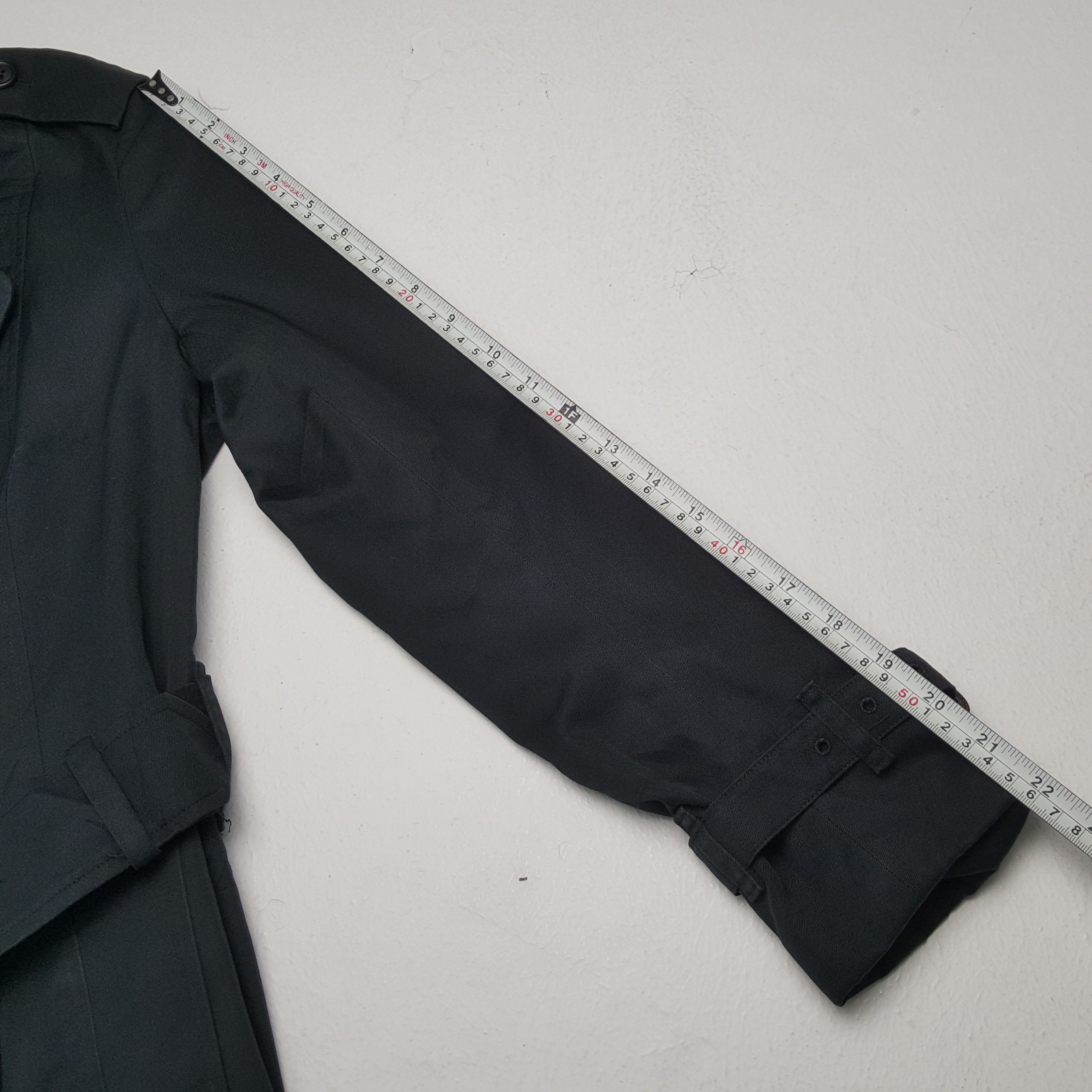 Burberry × Vintage Vintage BURBERRY LONDON Nova Check Trench Coat Jacket Size XXS / US 00 / IT 34 - 6 Thumbnail