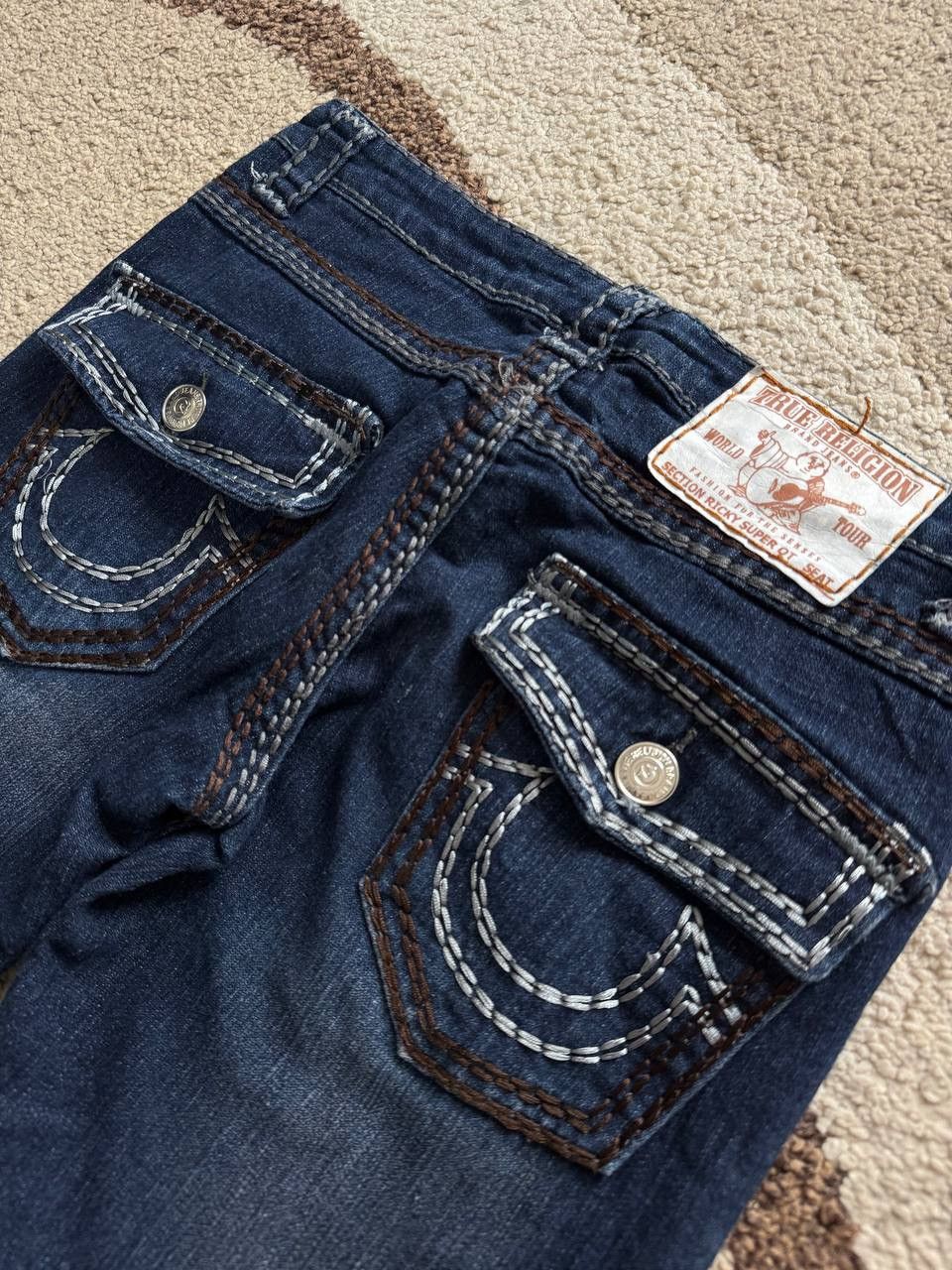 True Religion True Religion Ricky Super T Jeans – Made in USA – W27 Size 27" / US 4 / IT 40 - 4 Thumbnail