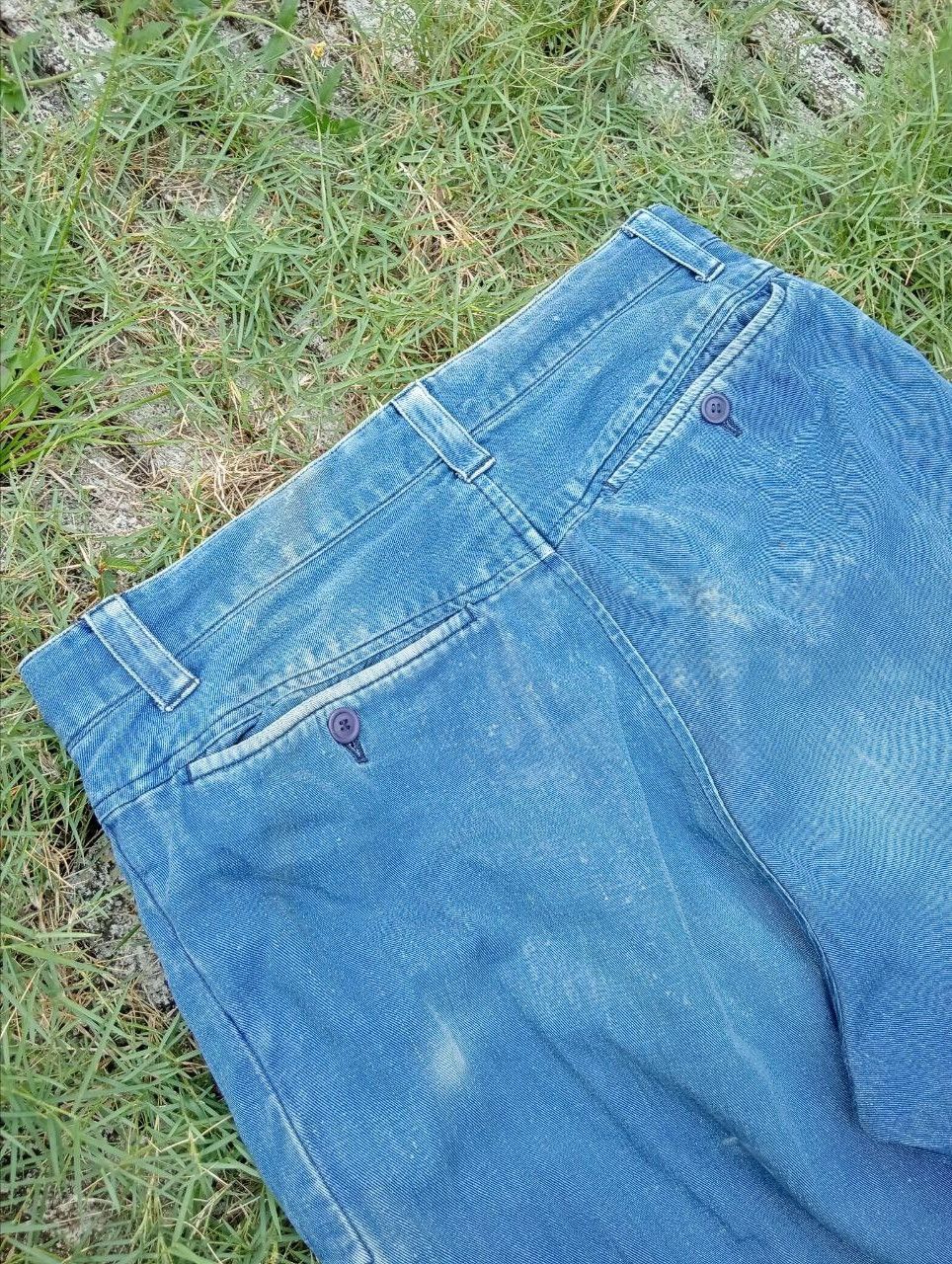 Issey Miyake VINTAGE ISSEY MIYAKE MEN PANTS - SIZE L BLUE Size US 31 - 12 Thumbnail
