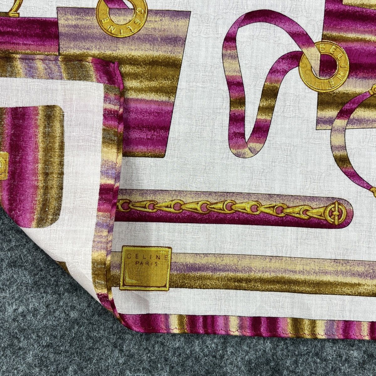 Celine Celine Handkerchief / Neckerchief / Headscarf B1763 Size ONE SIZE - 3 Thumbnail