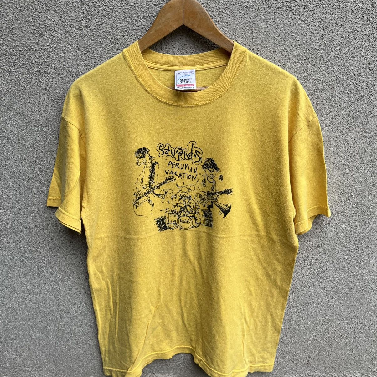 Band Tees Vintage 90s THE STUPIDS band hardcore punk skate Size US M / EU 48-50 / 2 - 2 Thumbnail