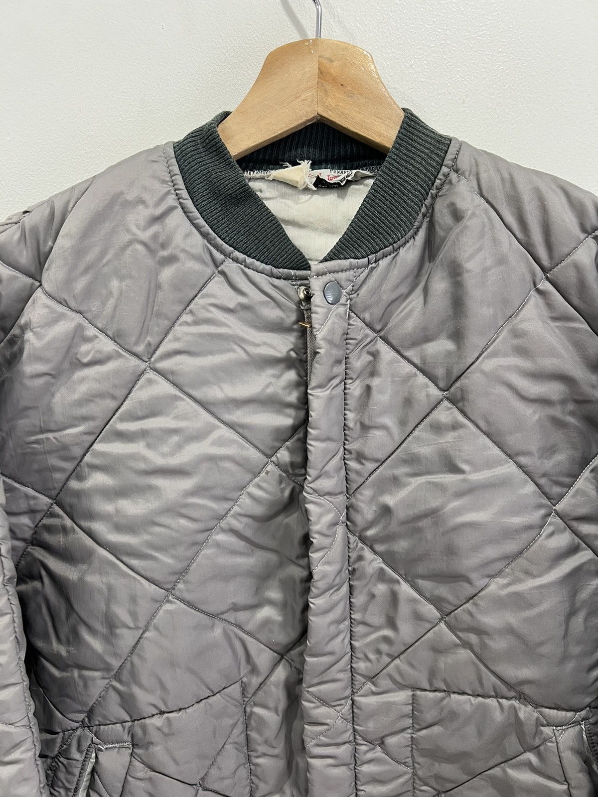 Vintage Vintage Penneys Towncraft Quilted Liner Jacket Size US L / EU 52-54 / 3 - 4 Thumbnail