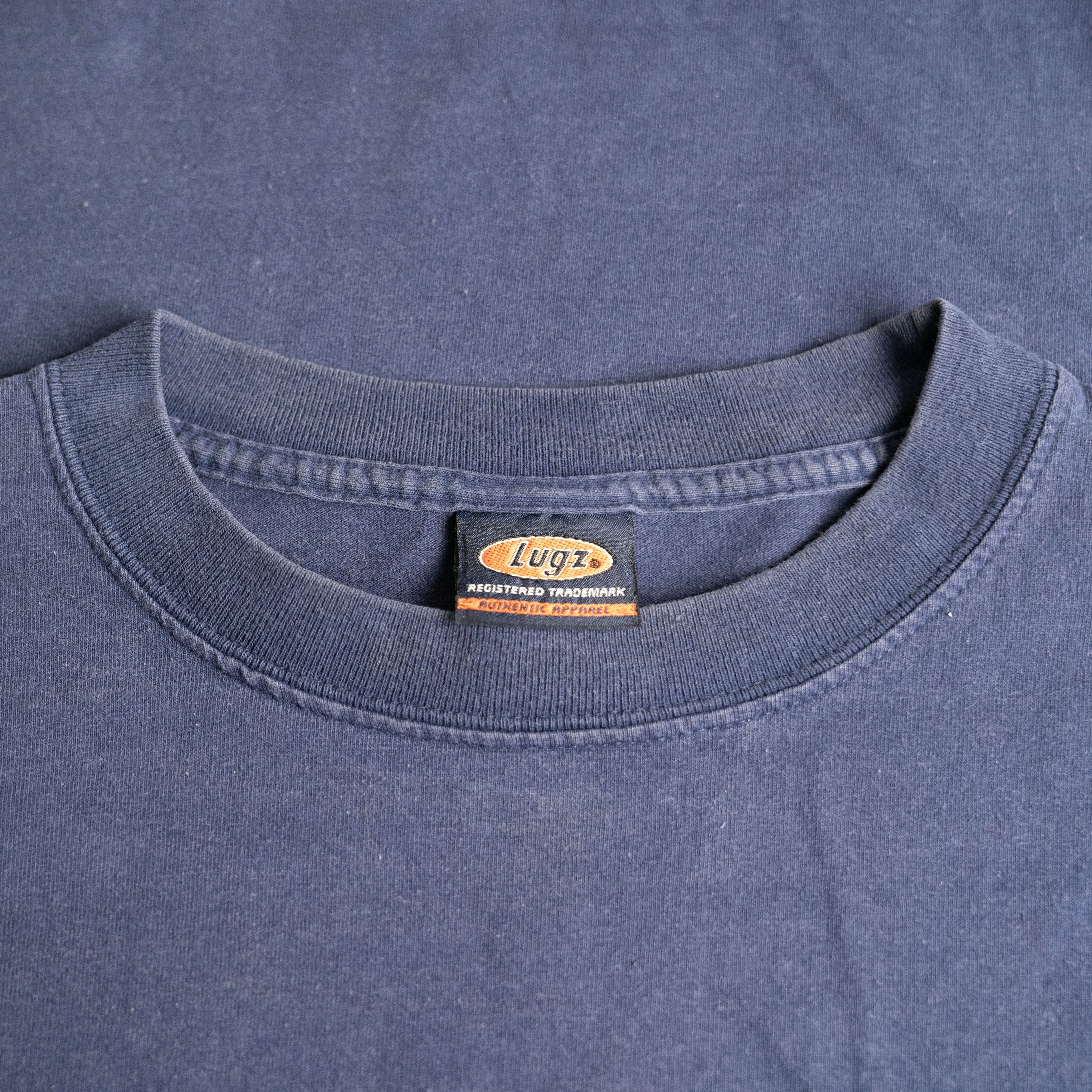 Lugz × Vintage Vintage 1990's Lugz Tee Shirt Size US XXL / EU 58 / 5 - 3 Thumbnail