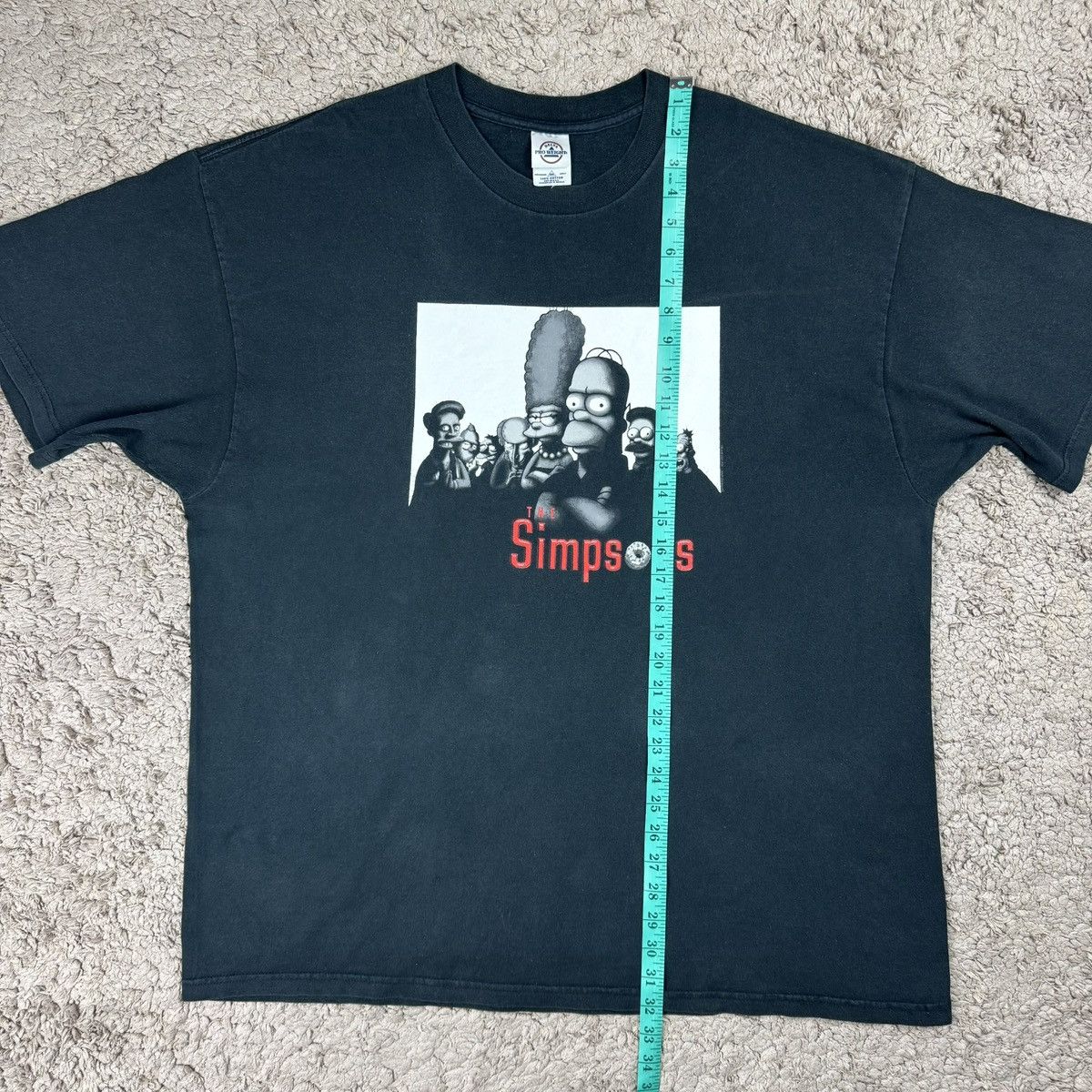 The Simpsons Vintage "The Simpsons" "The Sopranos" Parody T-shirt Size US XXL / EU 58 / 5 - 14 Thumbnail
