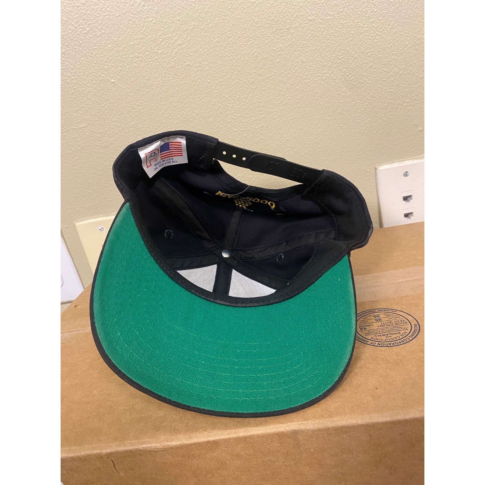 Other Union Concrete Hat - Black - Snapback - Retro Size ONE SIZE - 4 Thumbnail