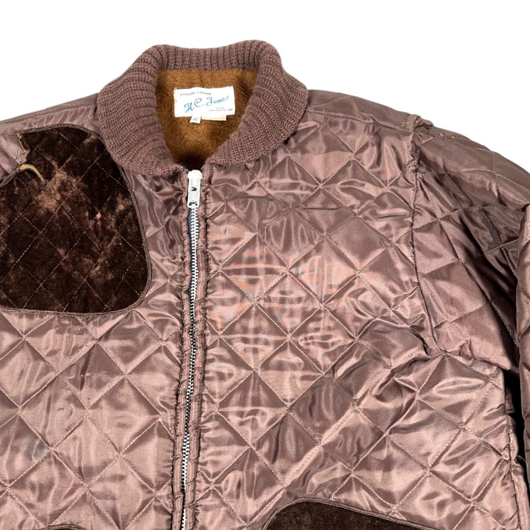 Vintage VINTAGE Hunting Coat Jacket Adult XL Brown HC Jones Talon 60s Quilted Full Zip Lined Faux Fur Insulated Workwear Mens Size US XL / EU 56 / 4 - 2 Thumbnail
