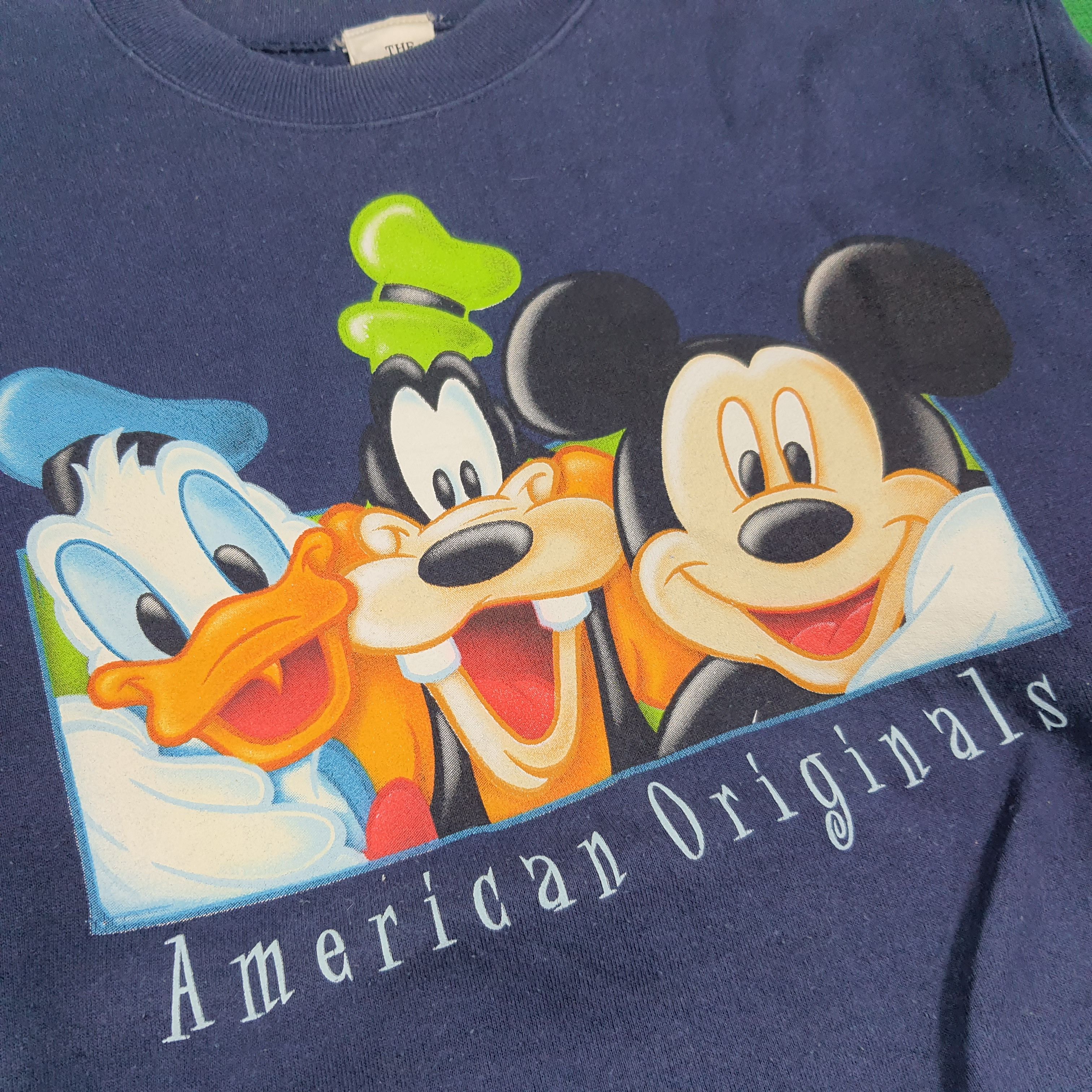 Disney Vintage 90s Mickey Mouse Club House Sweatshirt C279N2 Size US M / EU 48-50 / 2 - 2 Thumbnail