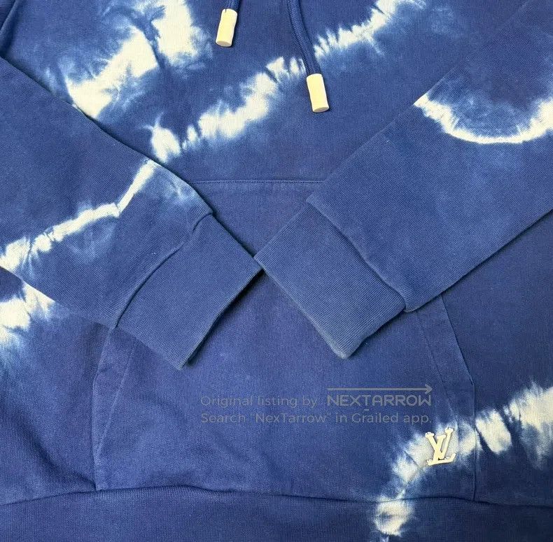 Louis Vuitton Louis Vuitton Tie-dyed hooded sweatshirt Size US S / EU 44-46 / 1 - 3 Thumbnail