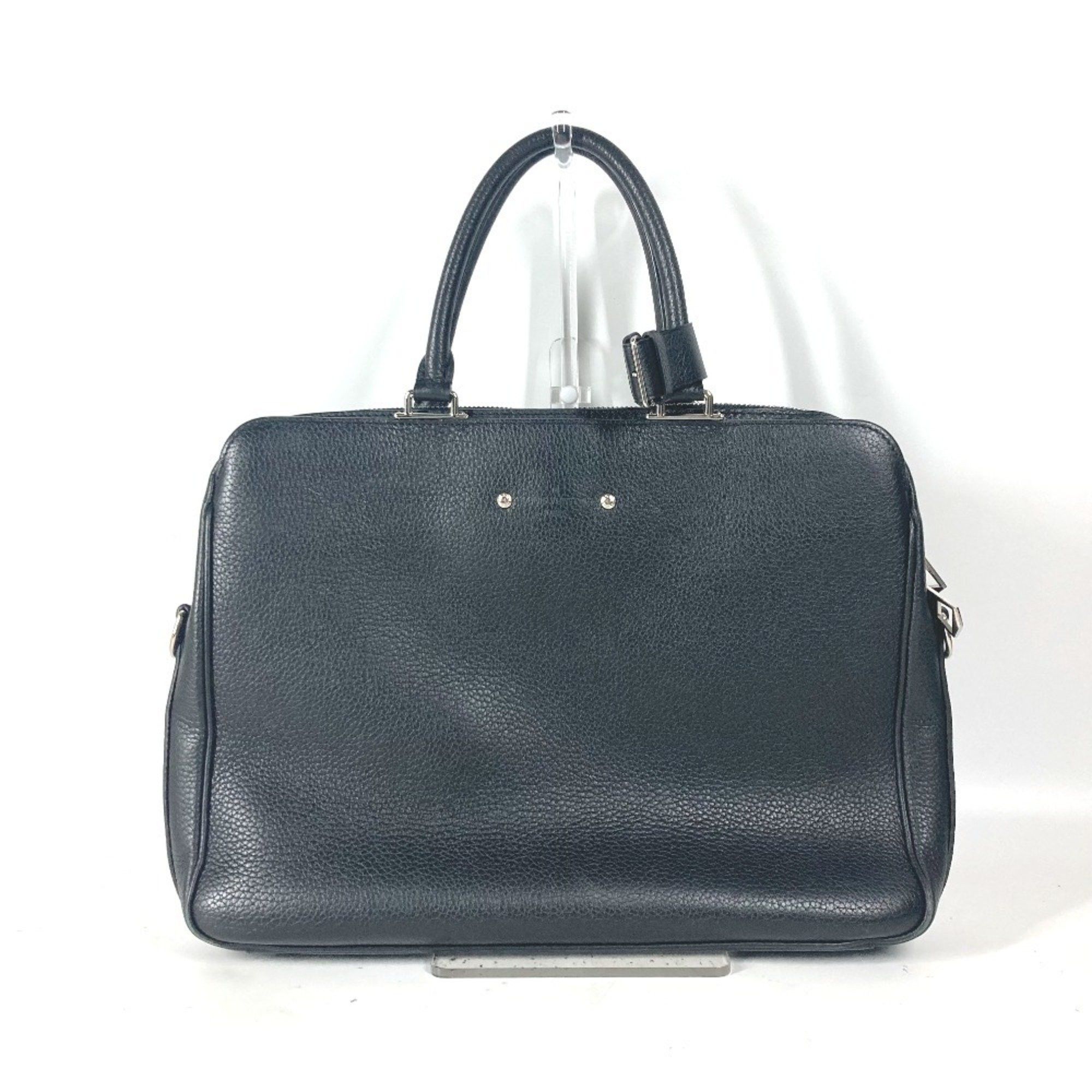 Louis Vuitton LOUIS VUITTON M53488 Armand Briefcase PM Bag Document Tote Handbag Business Taurillon Leather Men's Black Size ONE SIZE - 1 Thumbnail