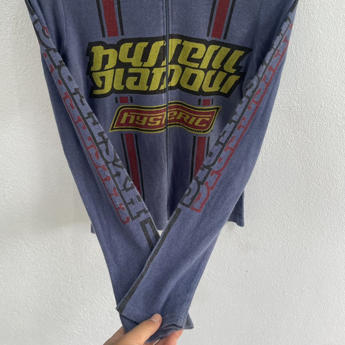 Hysteric Glamour Vintage 90s hysteric glamour rider zipper sweater Size US S / EU 44-46 / 1 - 5 Thumbnail