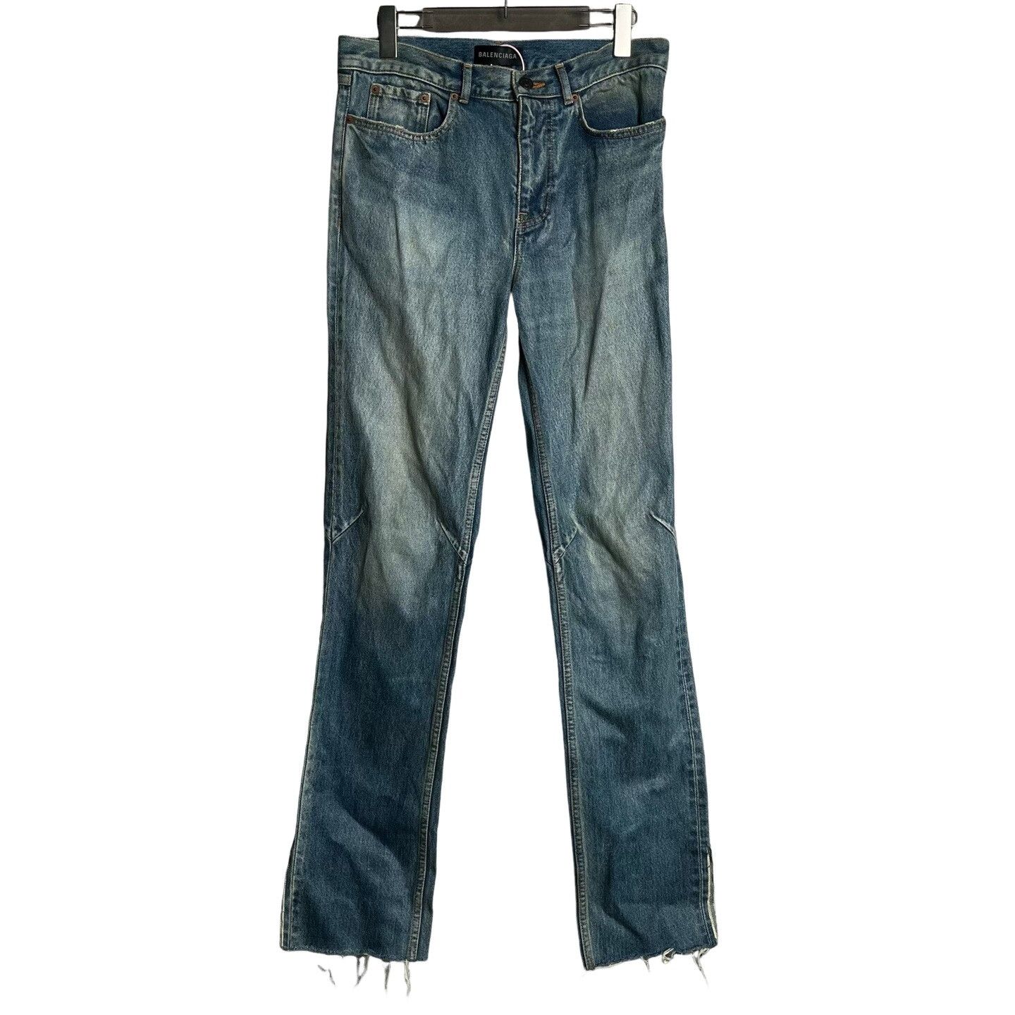 Balenciaga Balenciaga Washed Denim Jeans 29 Size US 29 - 1 Thumbnail