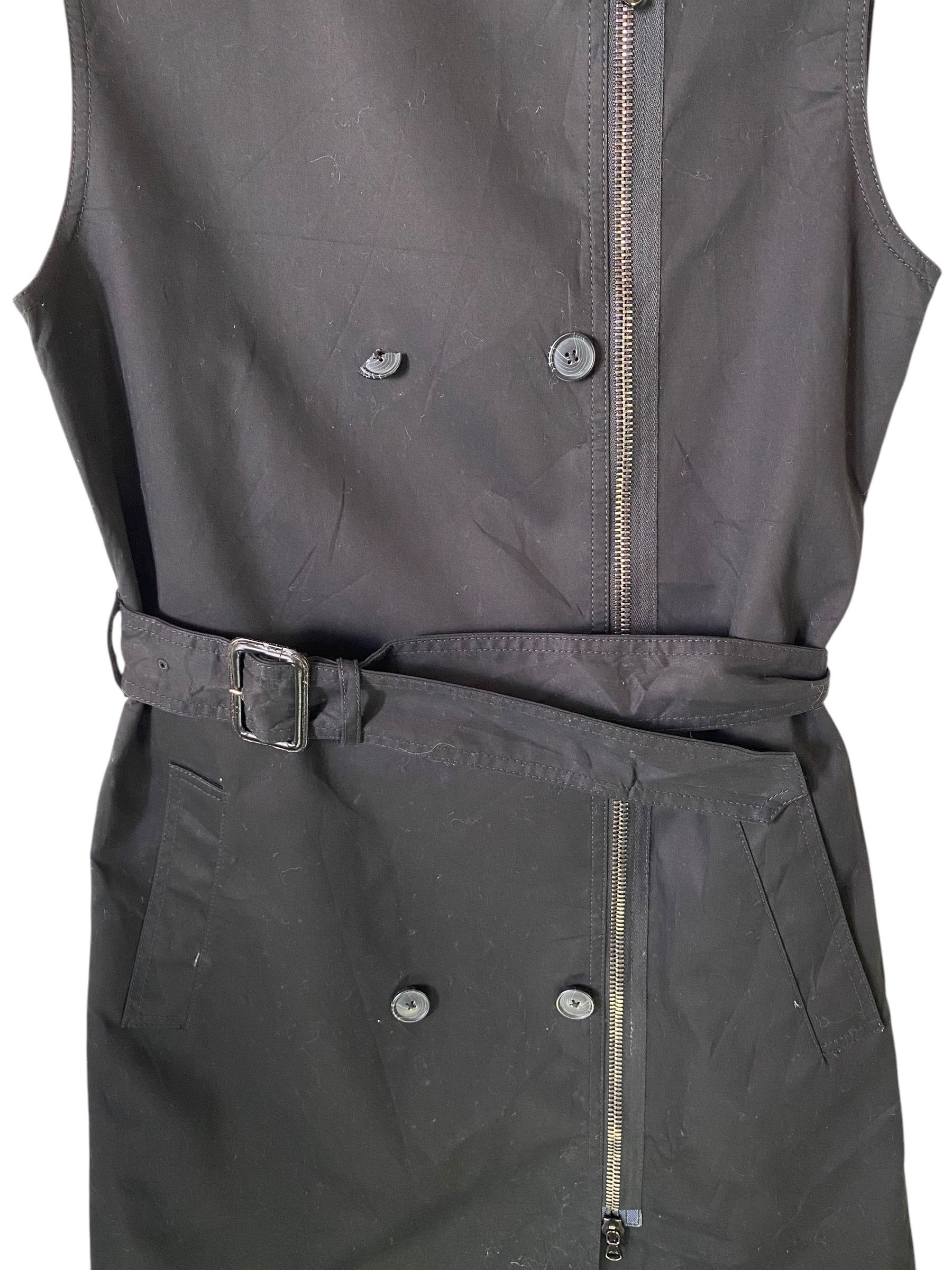 Designer 3.1 Phillip lim belted sleeveless dress coat Size XS / US 0-2 / IT 36-38 - 6 Thumbnail
