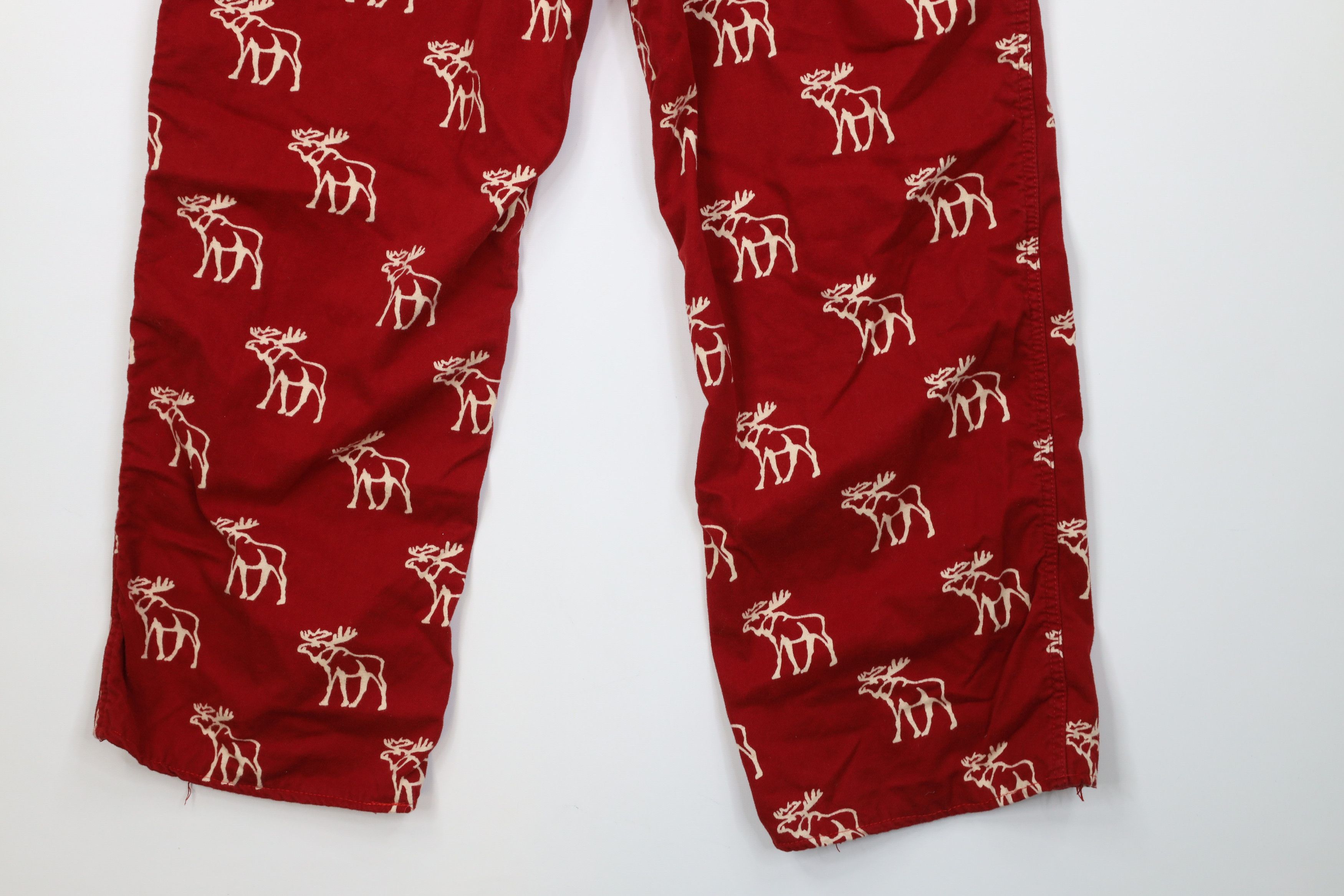 Abercrombie & Fitch Vintage Y2K Abercrombie & Fitch Moose Flannel Wide Leg Pants Size US 34 / EU 50 - 14 Thumbnail