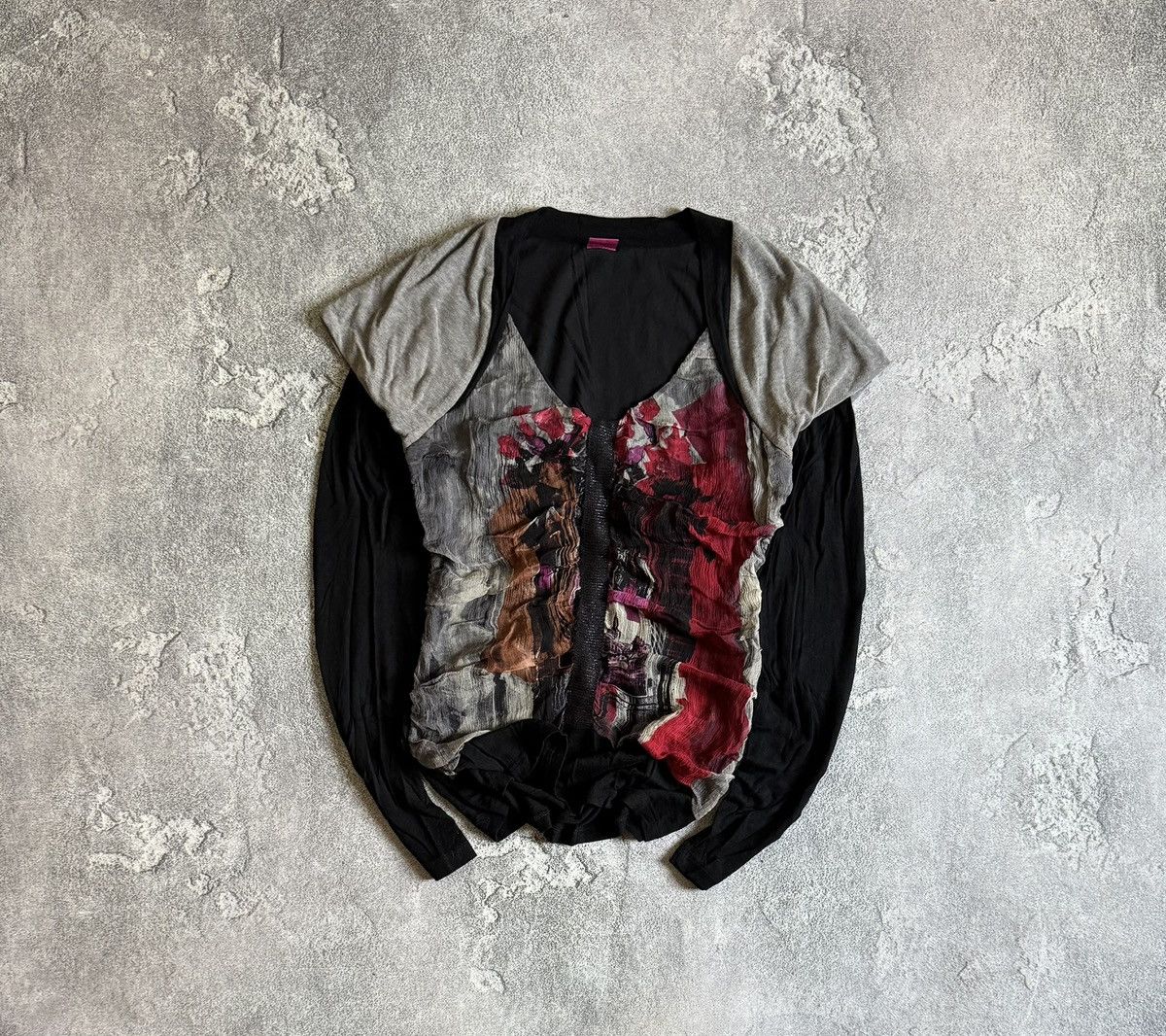 Jean Paul Gaultier Save the queen M/size all printed long sleeve jumper shirts Size M / US 6-8 / IT 42-44 - 1 Thumbnail