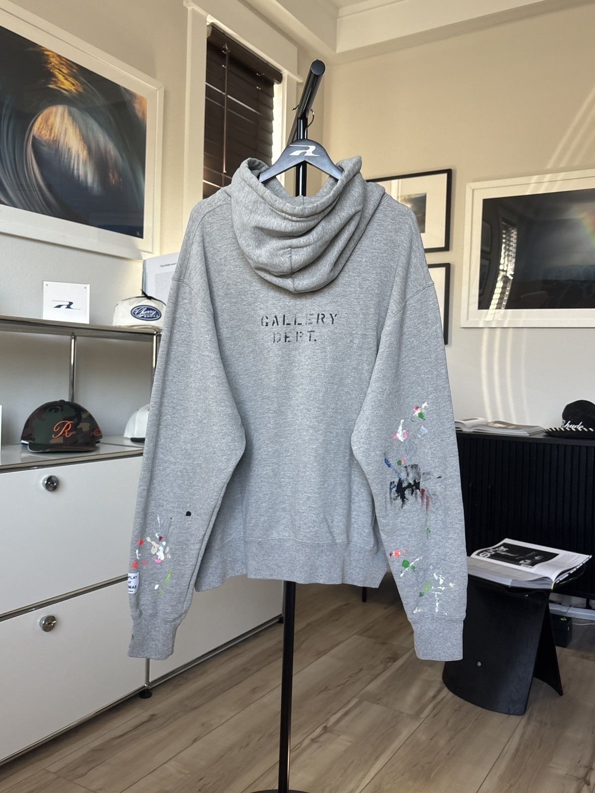 Gallery Dept. GALLERY DEPT | PAINTER LOGO HOODIE Size US XXL / EU 58 / 5 - 5 Thumbnail
