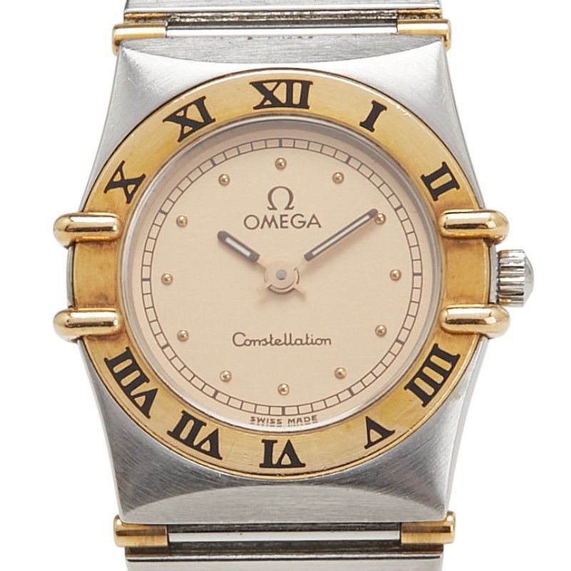 Omega Omega Omega Constellation Stainless Steel Metal Quartz DUTY FREE for USA Size ONE SIZE - 1 Thumbnail