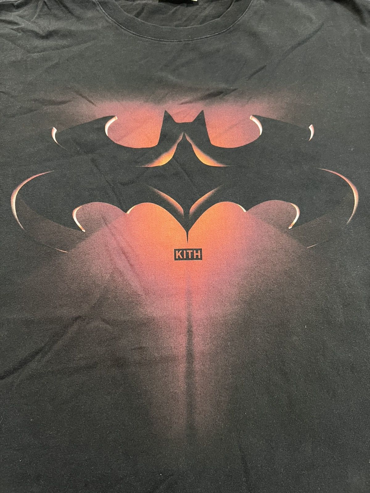 Kith Kith Batman and Robin Logo Vintage Tee Black Size US L / EU 52-54 / 3 - 3 Thumbnail