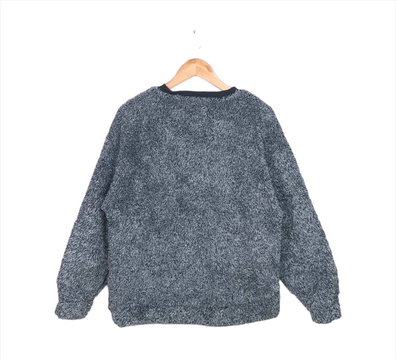 If Six Was Nine × Japanese Brand Defective Struct Charcoal Mohair Sexy Girl Printed Jumper Size US L / EU 52-54 / 3 - 2 Thumbnail
