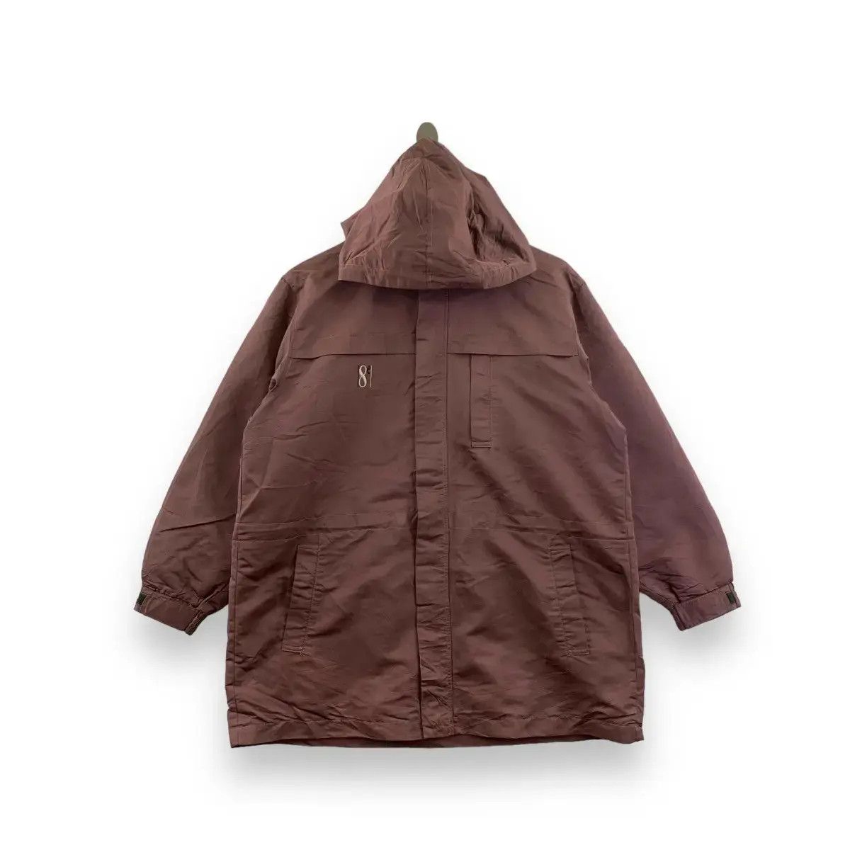 Japanese Brand Vintage HUITIEME 8E SPORTS STUDIO Baggy Jacket Windbreaker Size US L / EU 52-54 / 3 - 1 Thumbnail