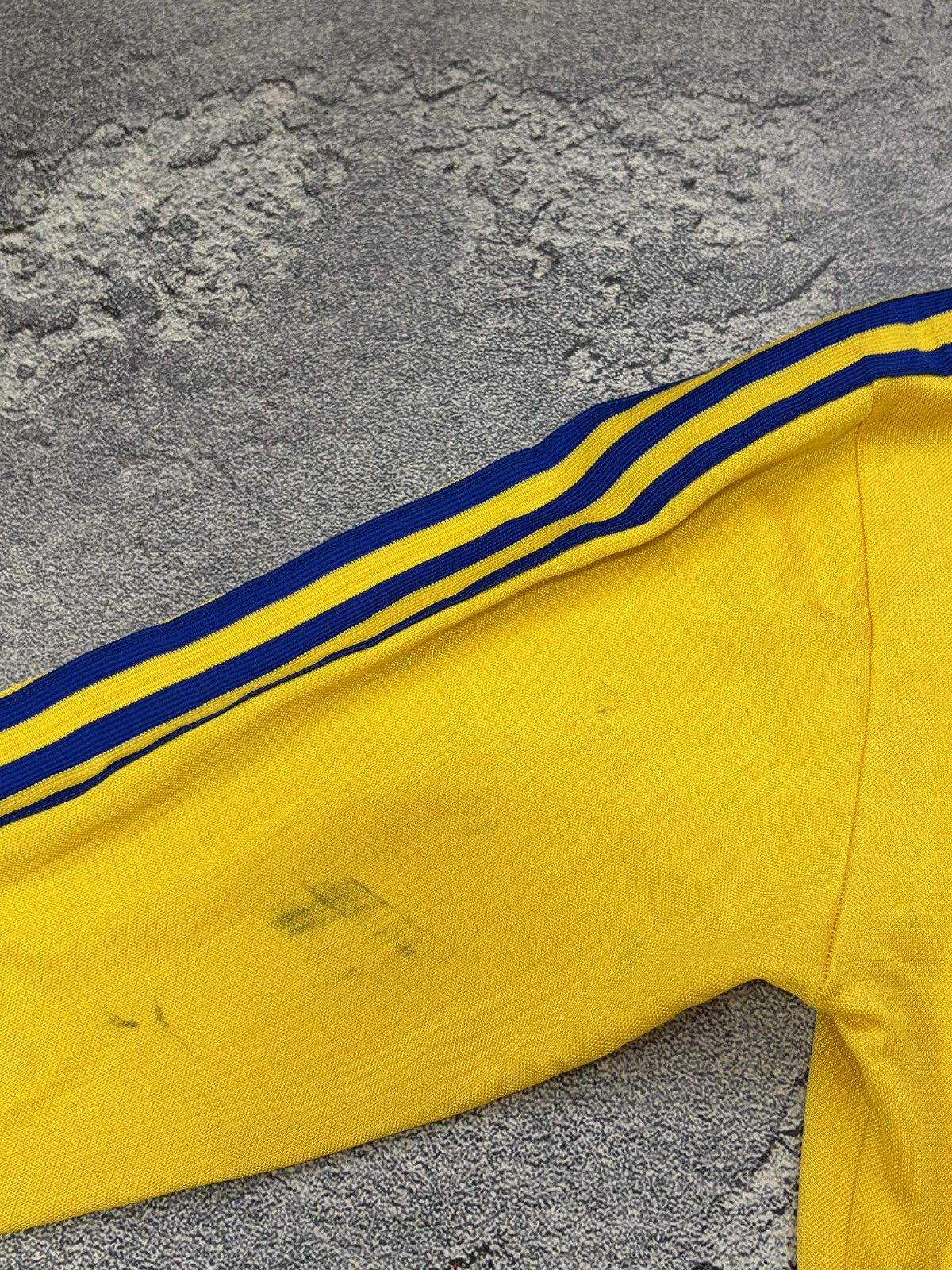 Adidas Vintage 70s Adidas Erima Isostar Ovomaltine Jersey Yellow M Size US M / EU 48-50 / 2 - 11 Thumbnail