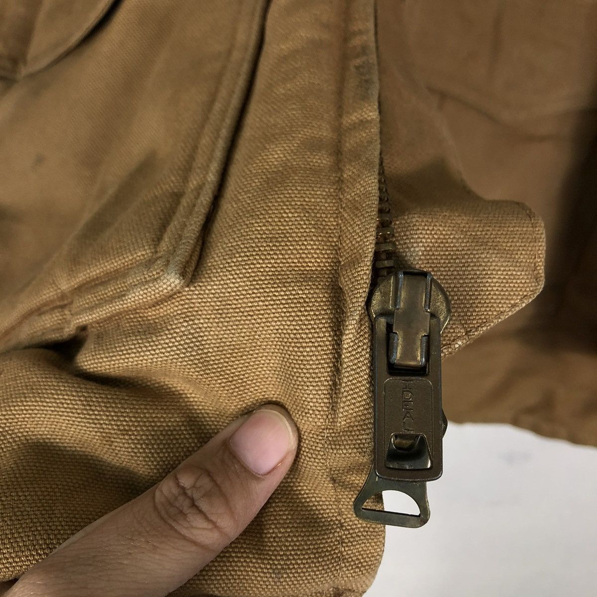 Carhartt 🔥80’s Vintage Chore Detroit Duck Canvas Carhartt USA Cargo Size US L / EU 52-54 / 3 - 15 Thumbnail