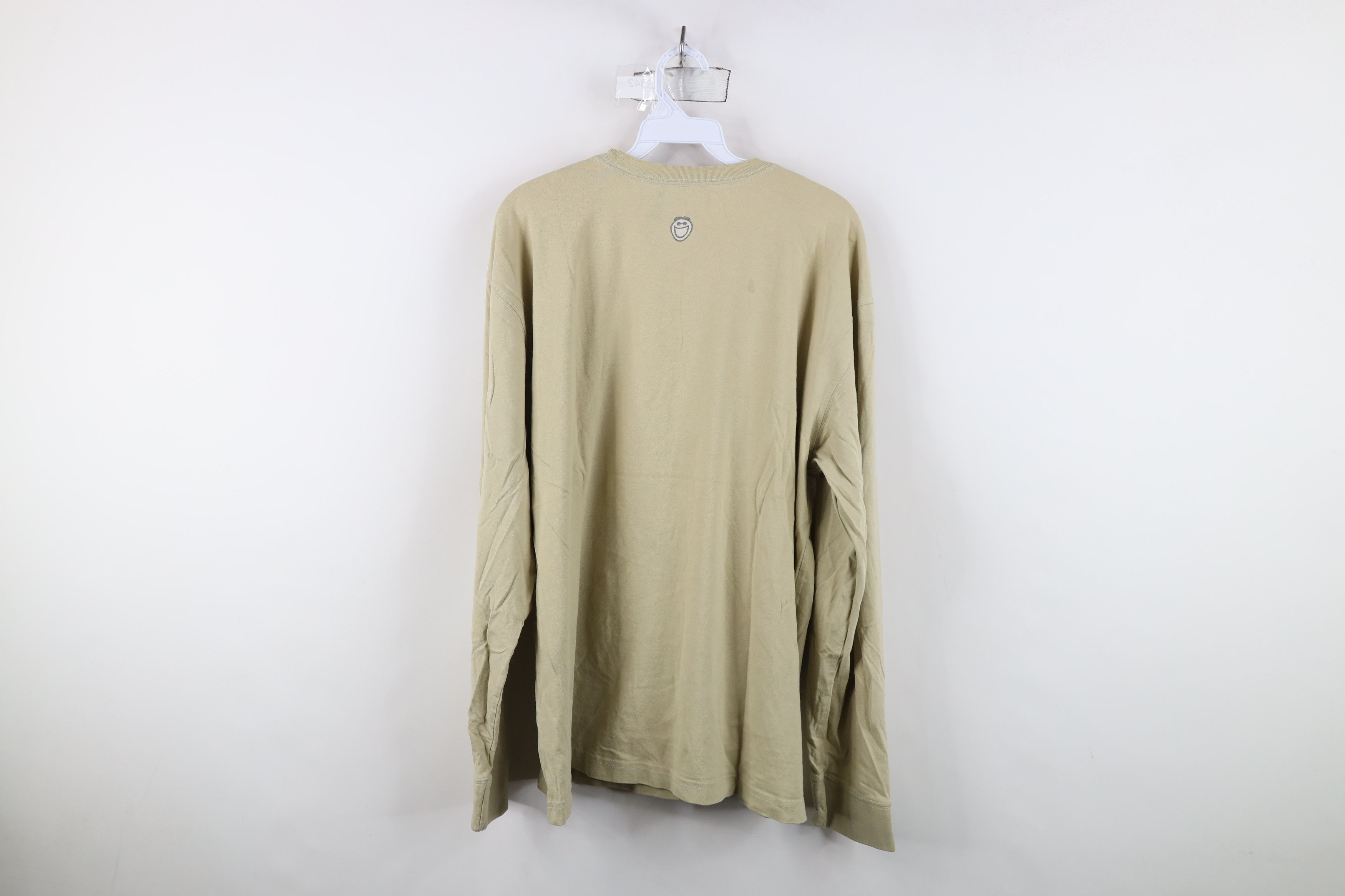 Life is Good Life Is Good Fired Up Grill Long Sleeve T-Shirt Beige Cotton Size US L / EU 52-54 / 3 - 13 Thumbnail