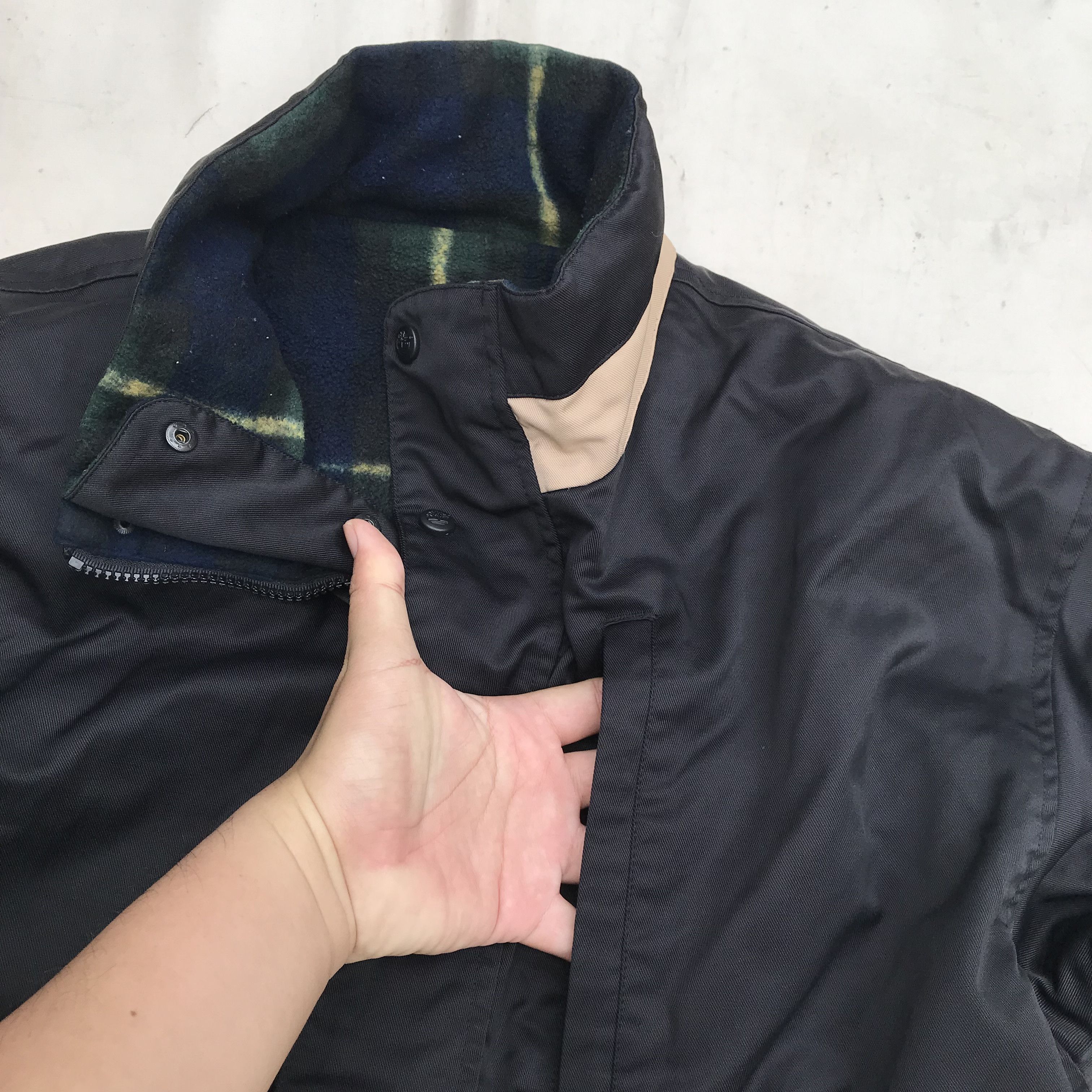 Timberland Vintage Timberland Usa Plaid Tartan Wool flannel jacket Size US XL / EU 56 / 4 - 9 Thumbnail