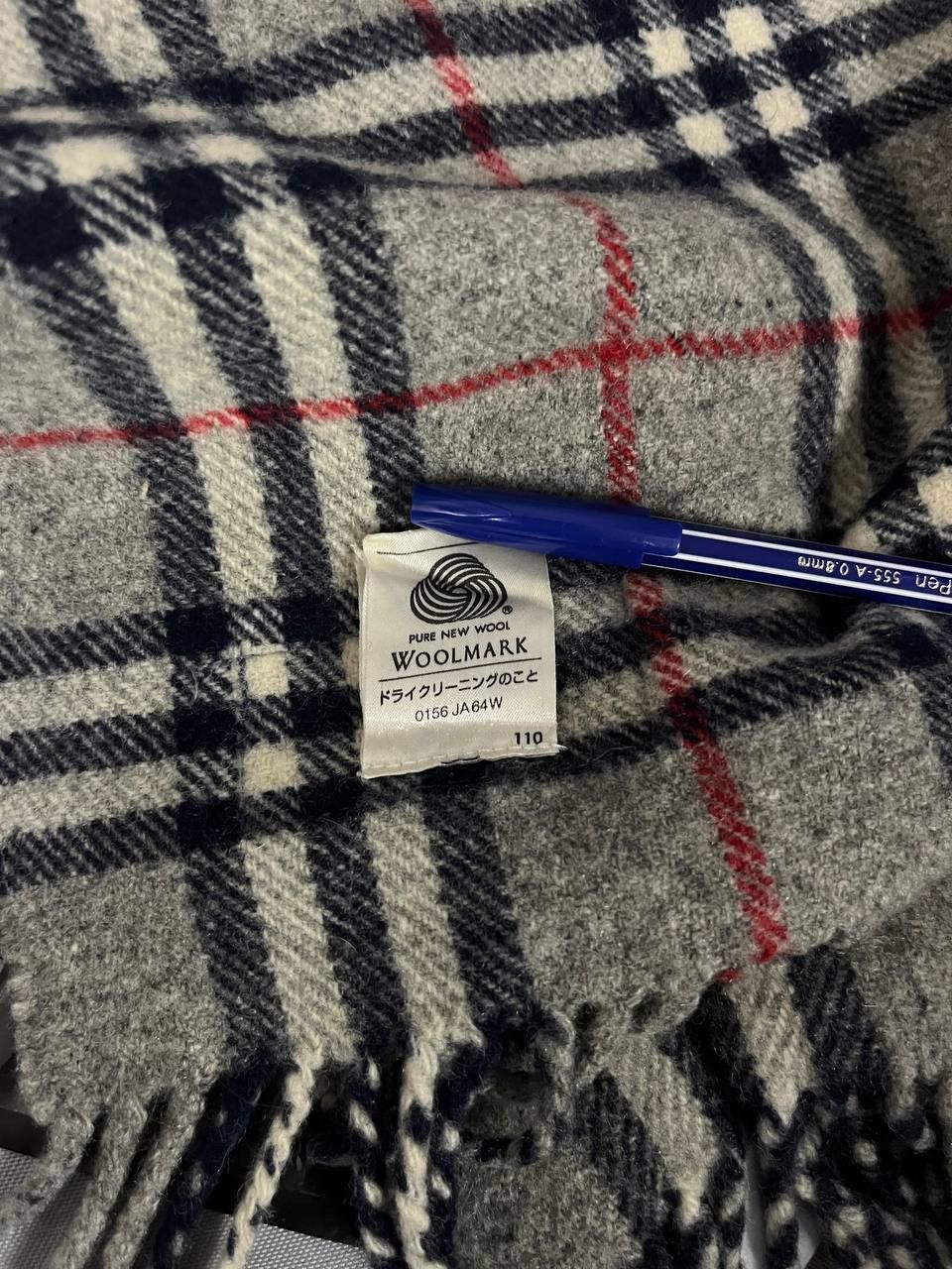 Burberry Burberry Nova Check Scarf Wool Size ONE SIZE - 11 Thumbnail