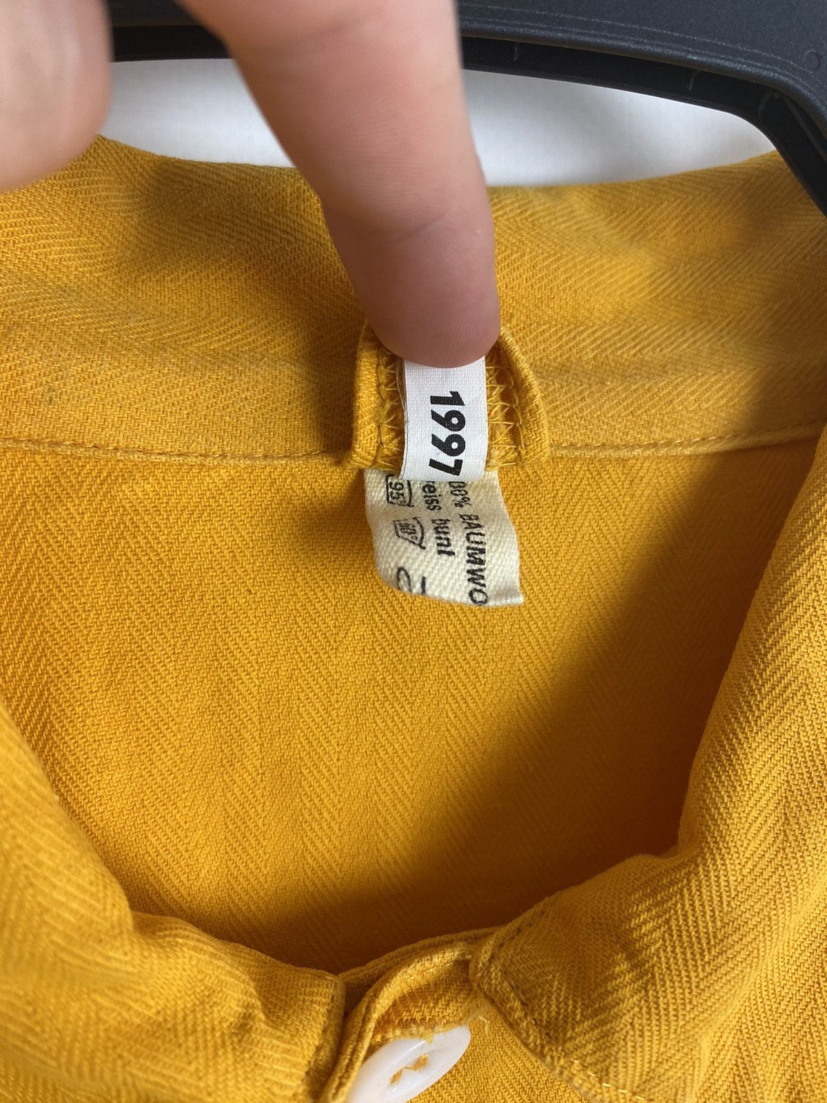 Vintage 1990’s Vintage Railway HBT Sanfor Work Chore Jacket Size US M / EU 48-50 / 2 - 4 Thumbnail