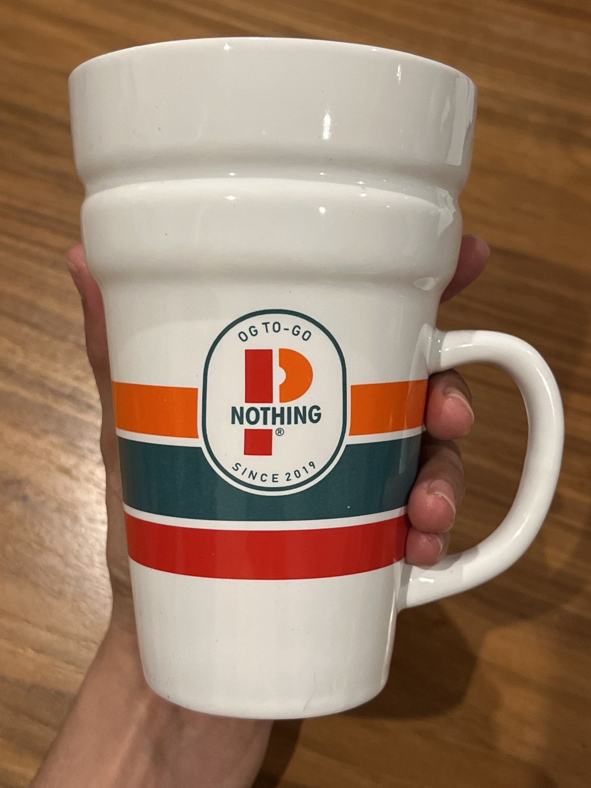 Other Double cup ceramic mug NOTHING PERSONAL Size ONE SIZE - 1 Thumbnail