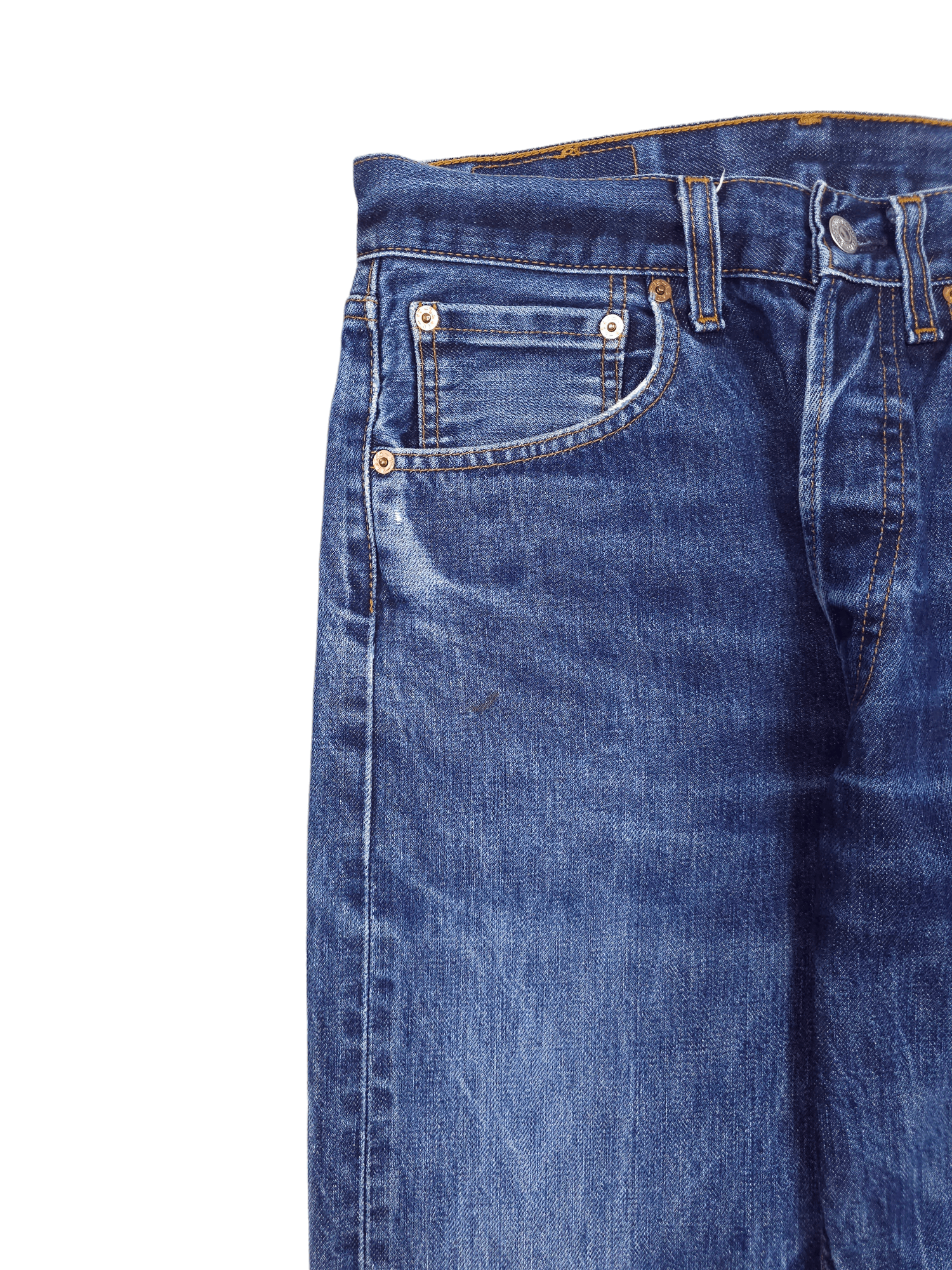 Levi's × Levi's Vintage Clothing × Vintage 💎 31/32 Vintage 90's Levi's 501 Jeans Y2K Straight Washed Size US 31 - 3 Thumbnail