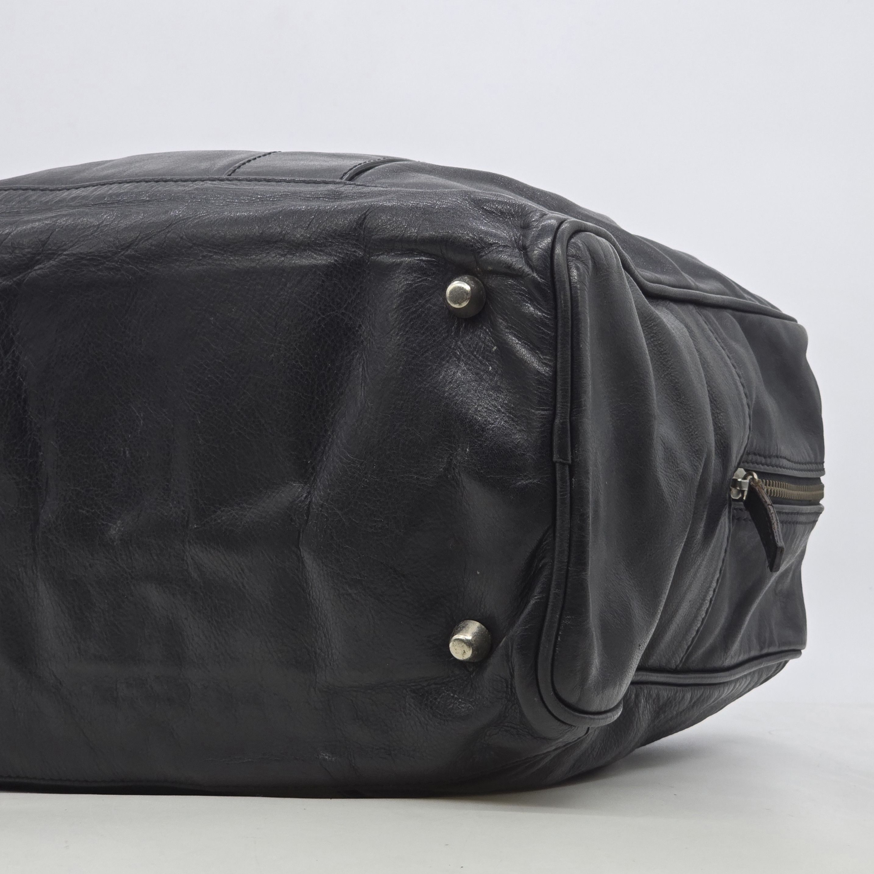 Ann Demeulemeester Ann Demeulemeester - Archive Leather Weekender Bag Size ONE SIZE - 9 Thumbnail