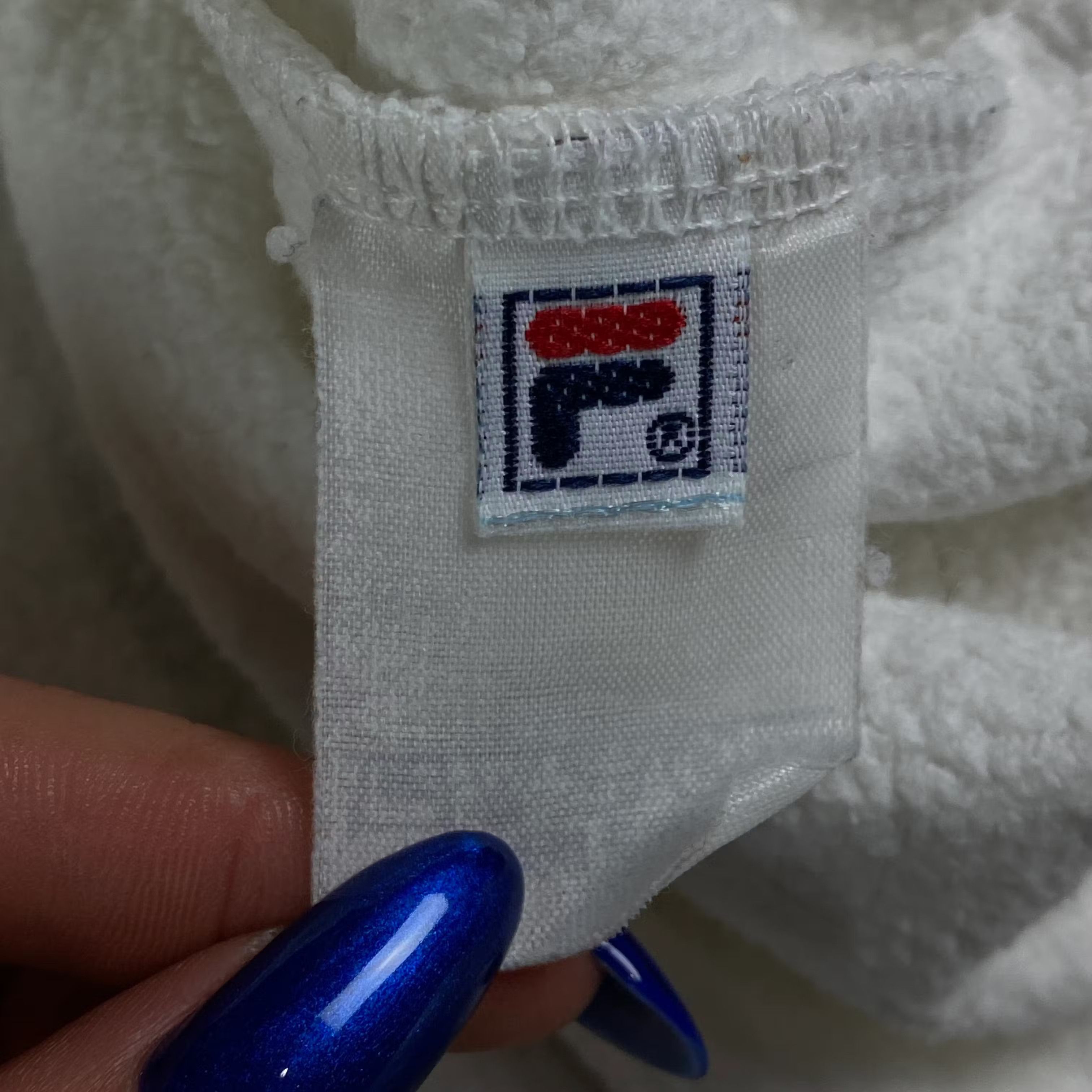 Fila × Vintage Mens Fila Vintage Big Ligo Sweatshirt Size M Size US M / EU 48-50 / 2 - 6 Thumbnail