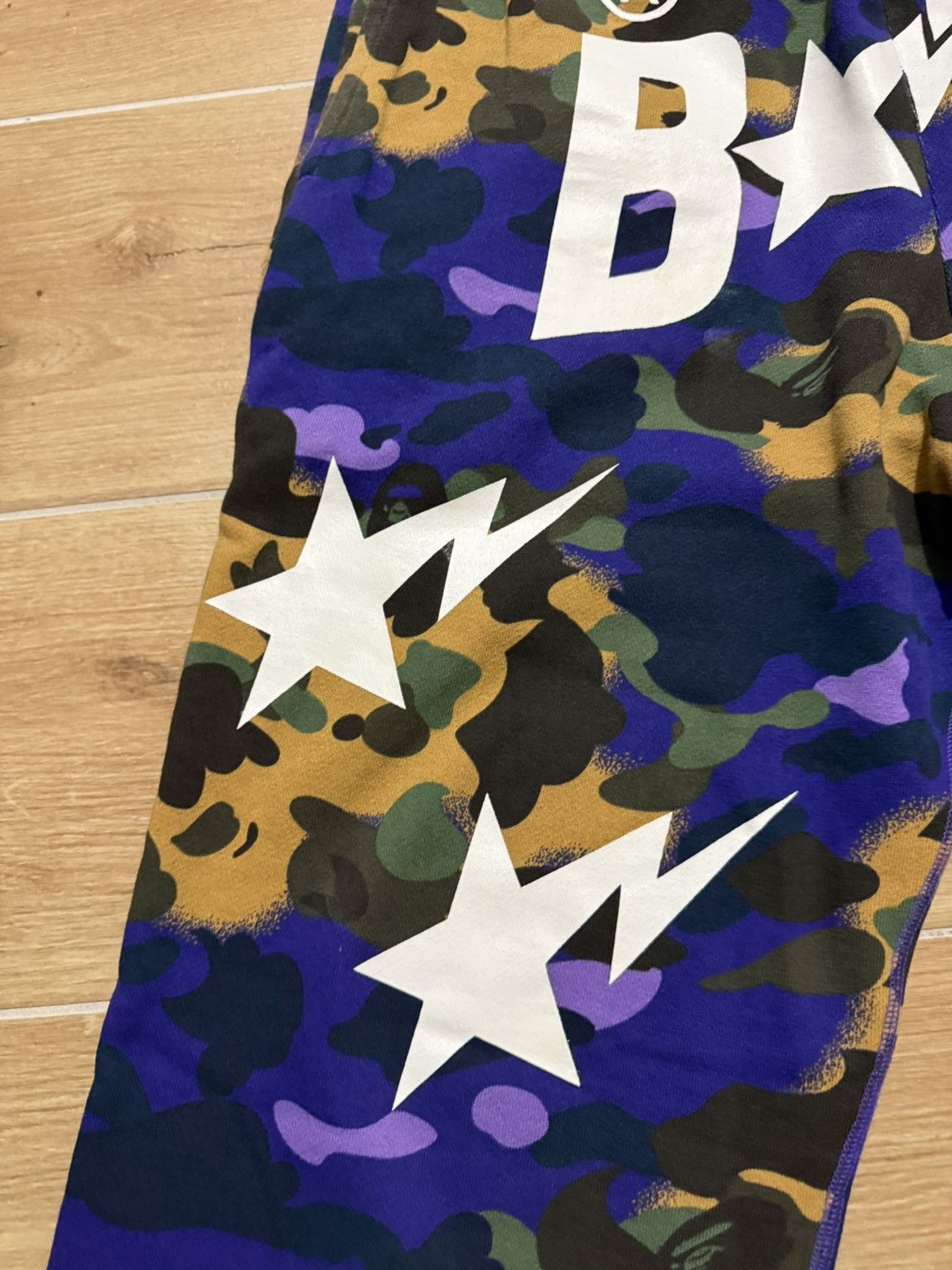 Bape × Heron Preston BAPE x Heron Preston Multi Color Star Sweatpants Size US 30 / EU 46 - 3 Thumbnail